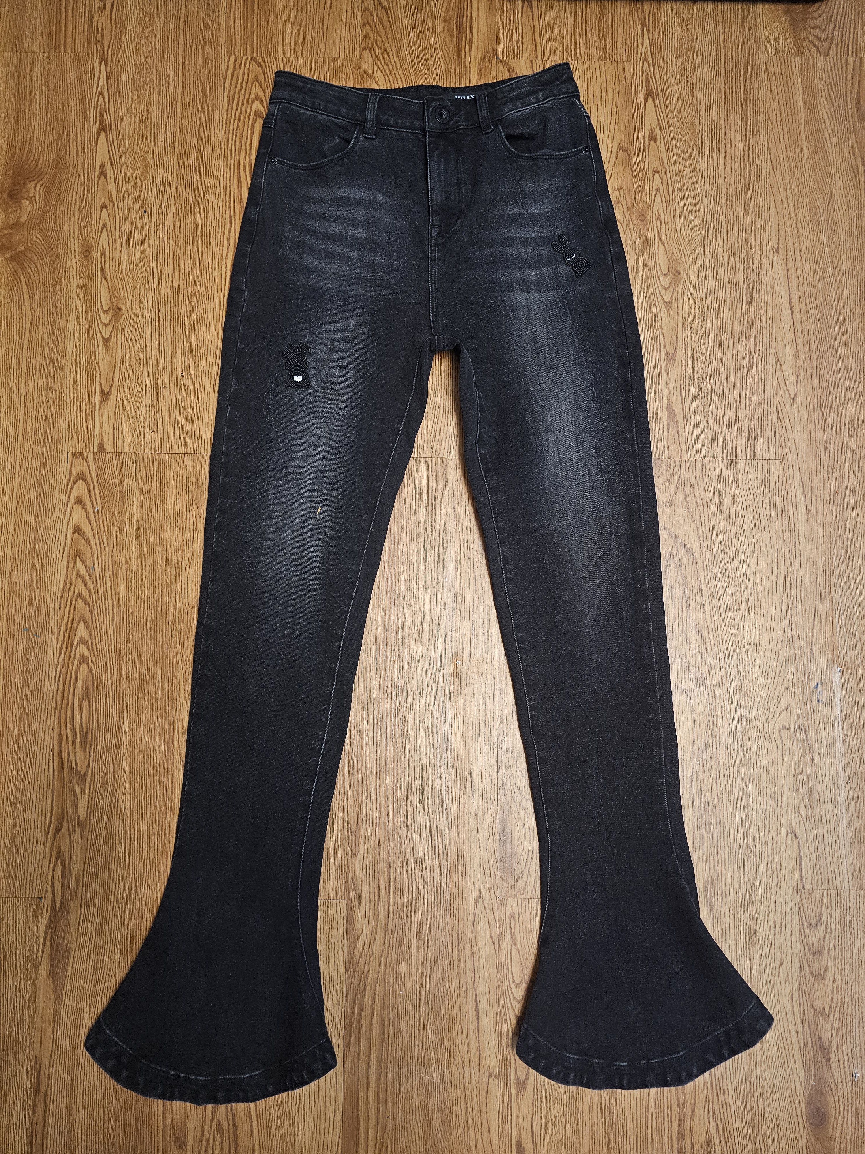 20471120 Vintage Mili.xu Flared Stretch Jeans Size US 26 / EU 42 - 1 Thumbnail