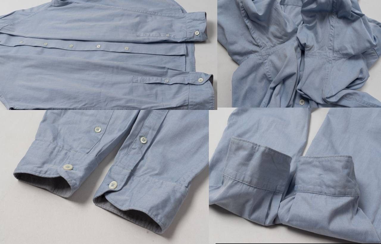 Paul Smith 🔵PS PAUL SMITH tailored fit Oxford Long Sleeve shirt Pocket Size US M / EU 48-50 / 2 - 4 Thumbnail