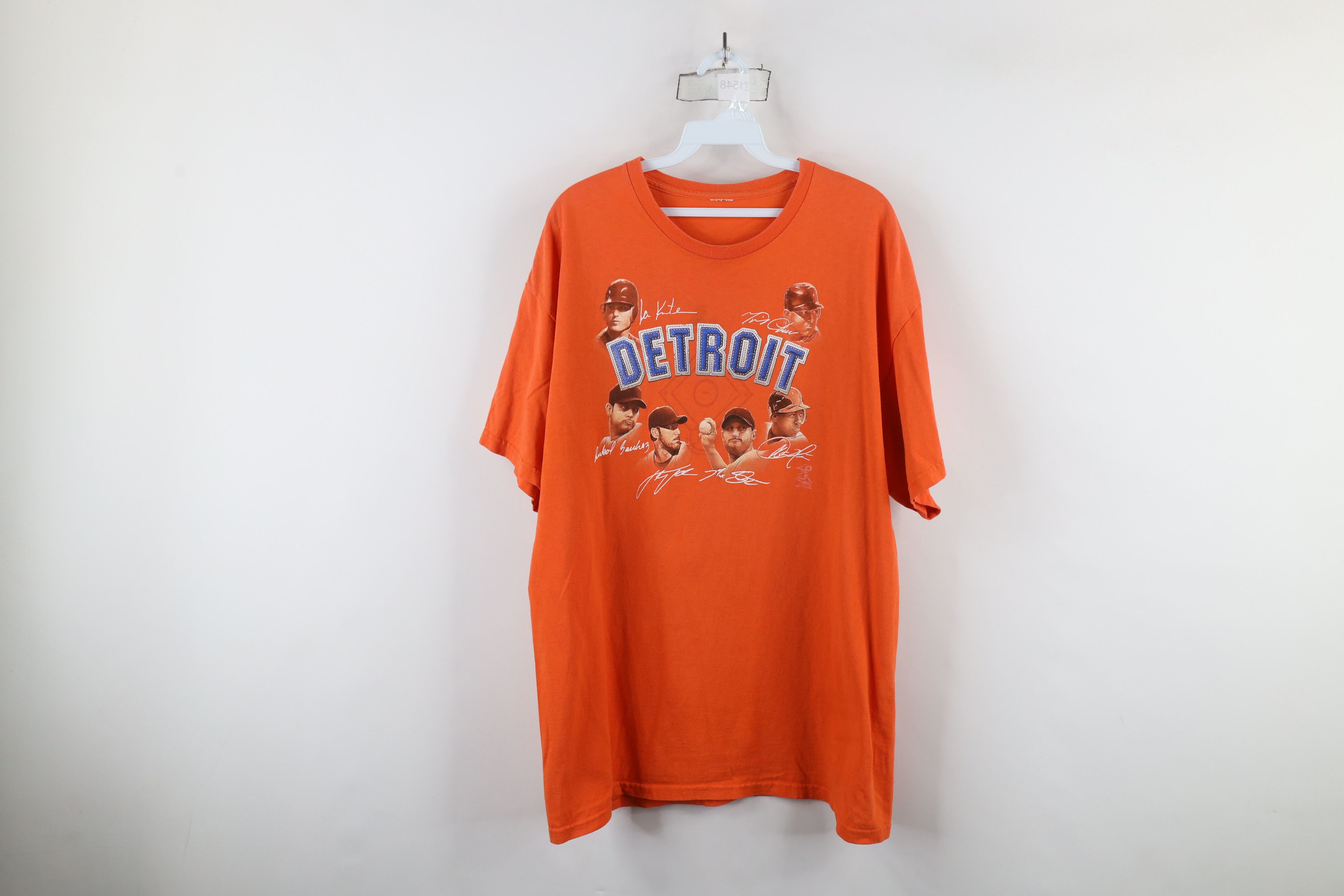 Vintage Vintage Y2K Scherzer Cabrera Detroit Tigers Baseball T-Shirt Size US XL / EU 56 / 4 - 1 Thumbnail