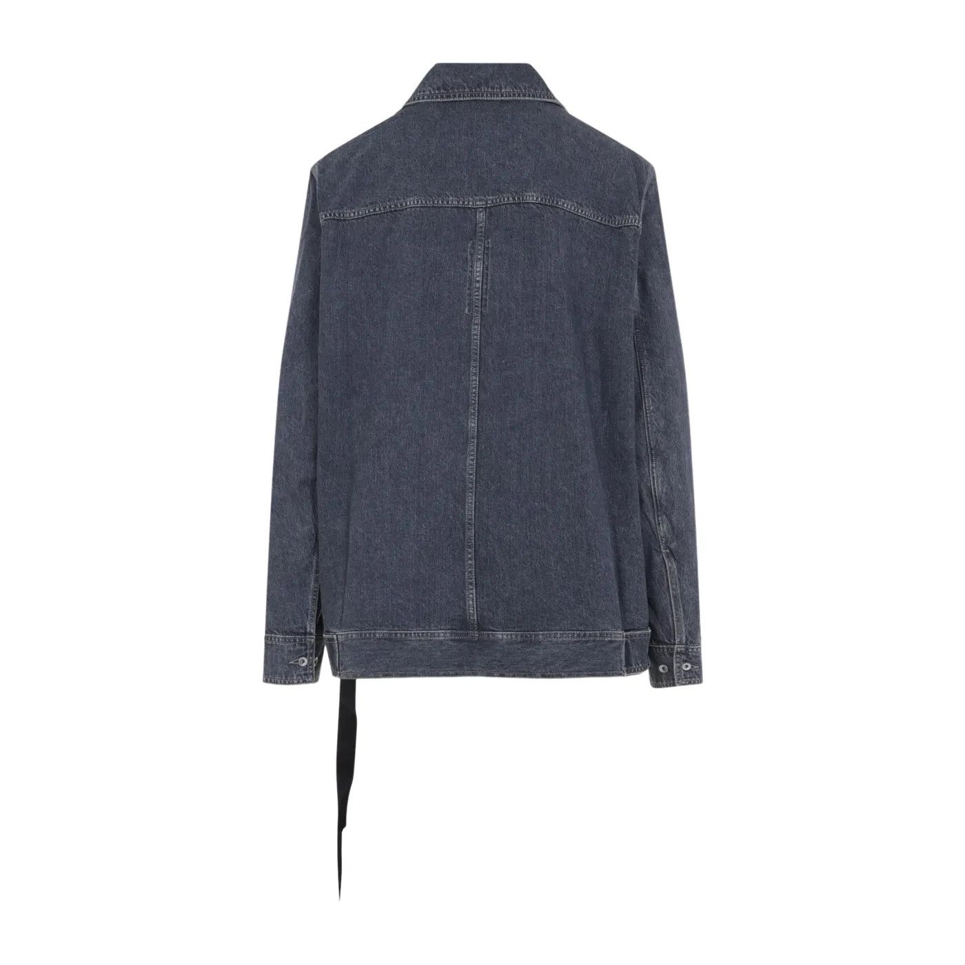 Rick Owens RICK OWENS DRKSHDW CONCORDIANS Gray Worker Jacket Size US L / EU 52-54 / 3 - 2 Thumbnail
