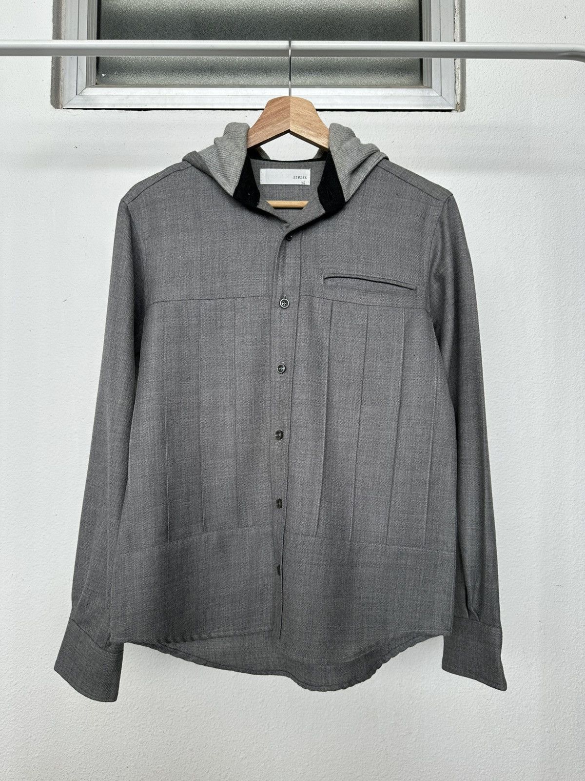 Slick 2006 A/W SINDEE button up shirt hoodie Size US M / EU 48-50 / 2 - 7 Thumbnail