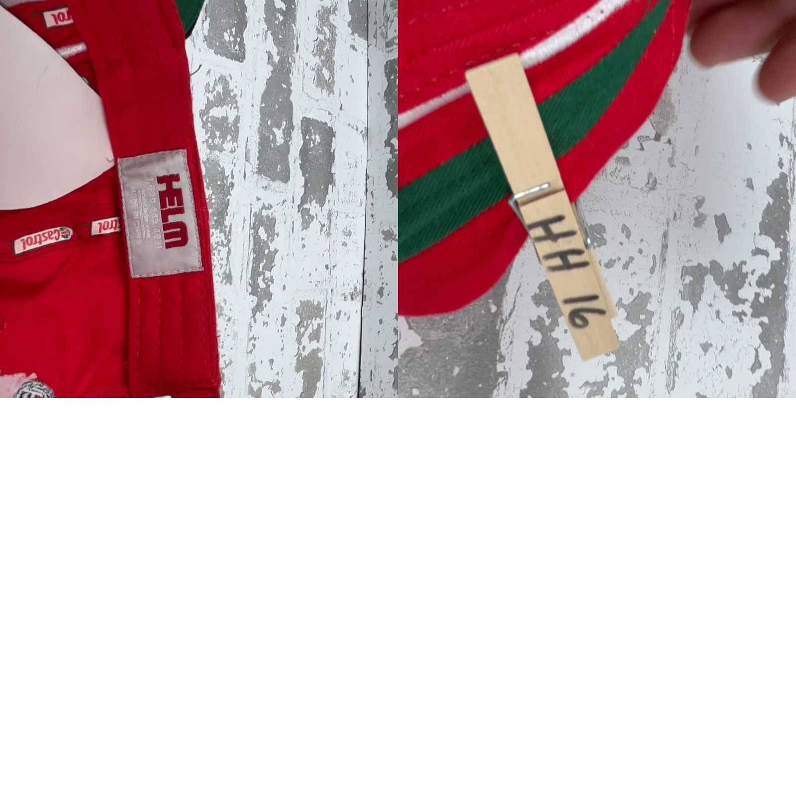 Vintage Castrol Hat Cap Strap Back Red Green Dad Baseball Racing Tection Extra VTG Size ONE SIZE - 8 Thumbnail