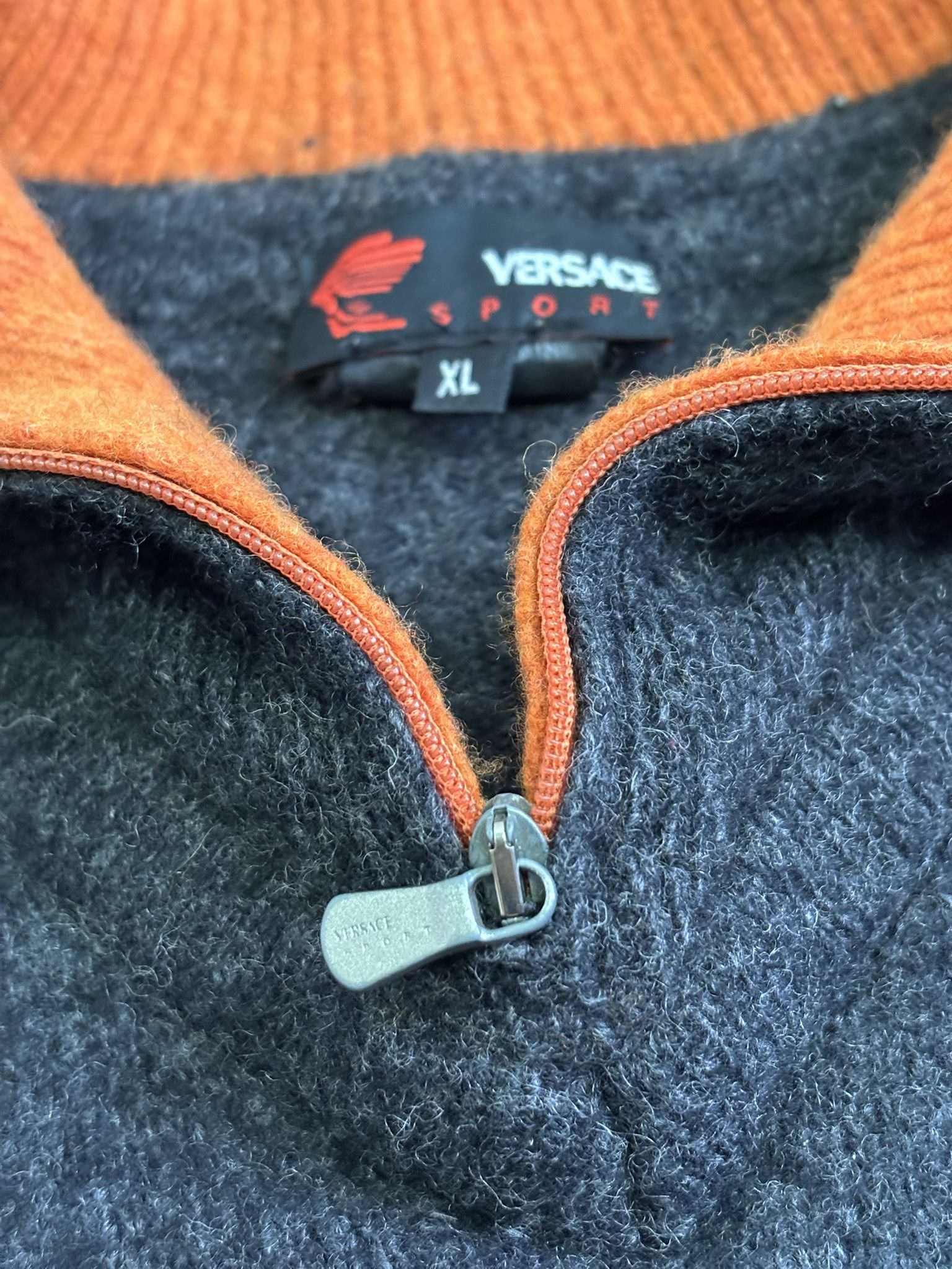 Versace × Versace Jeans Couture Versace Sport 1/4 zip sweater fit small Size US S / EU 44-46 / 1 - 14 Thumbnail
