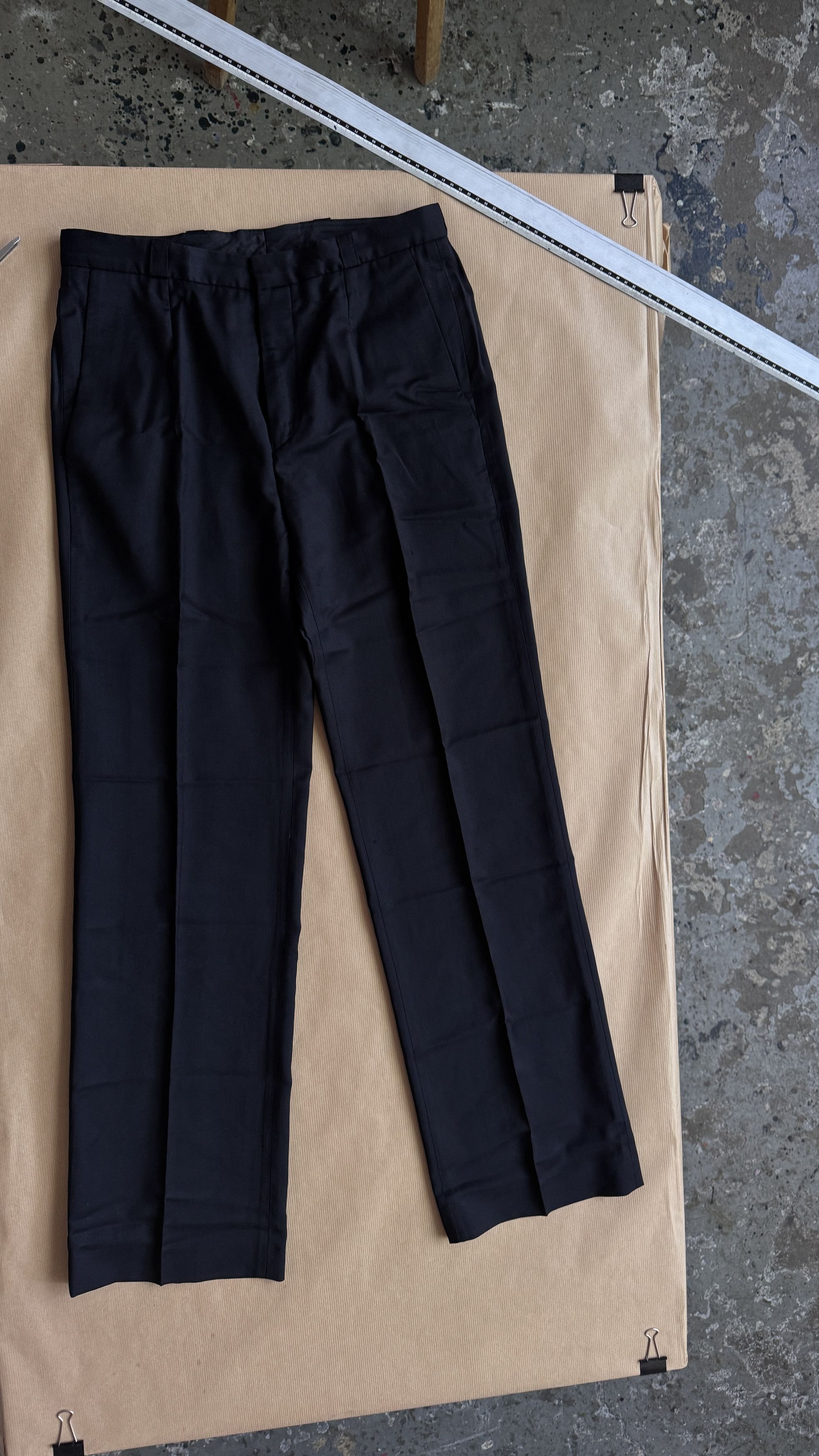 Martine Sitbon aa . 48 . COLLECTOR . AS NEW . WIDE WOOL PANTS . 113PA1002 Size US 32 / EU 48 - 3 Thumbnail