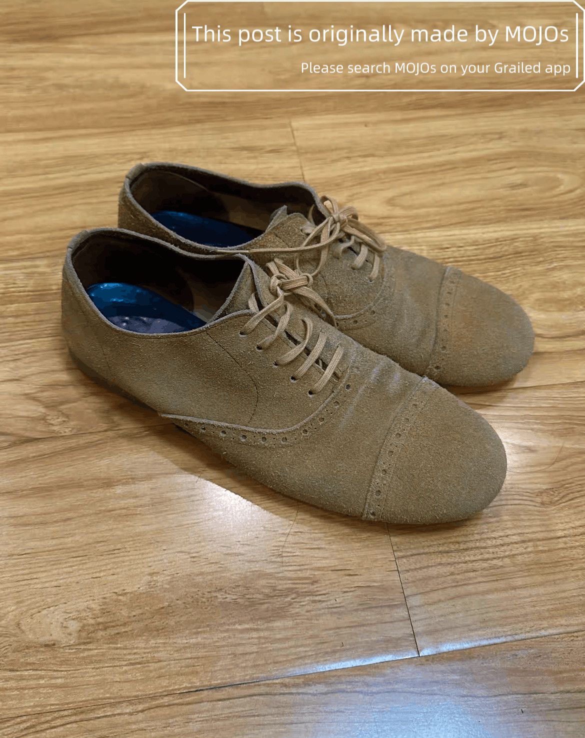 Comme des Garcons Sz 26 Comme Des Garcons 04SS Suede Derby Size US 8 / EU 41 - 1 Thumbnail