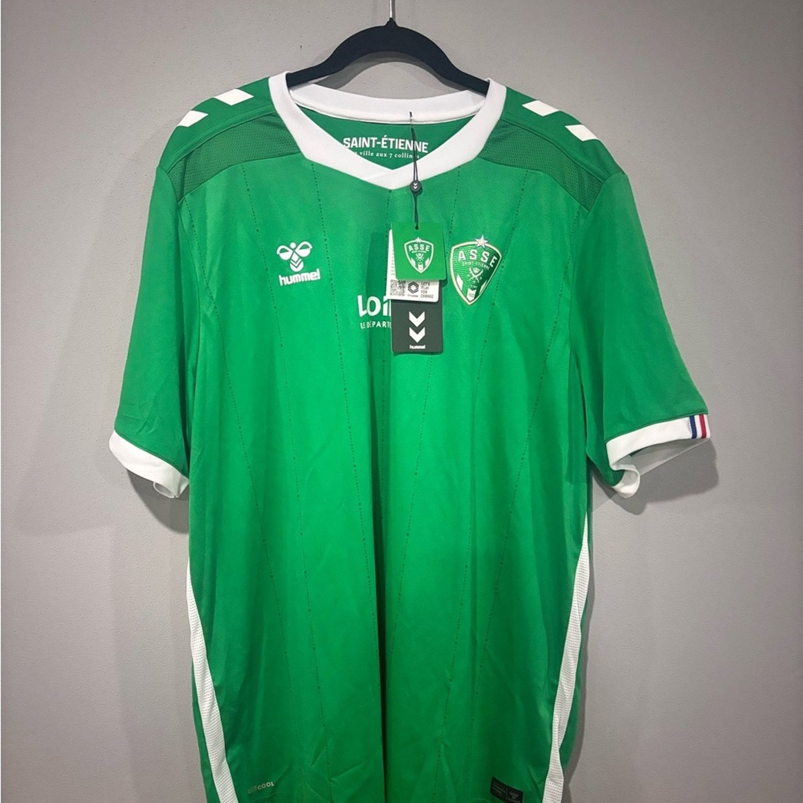Hummel Hummel Green and White Men's Jersey Mens 2XL Size US XXL / EU 58 / 5 - 1 Thumbnail