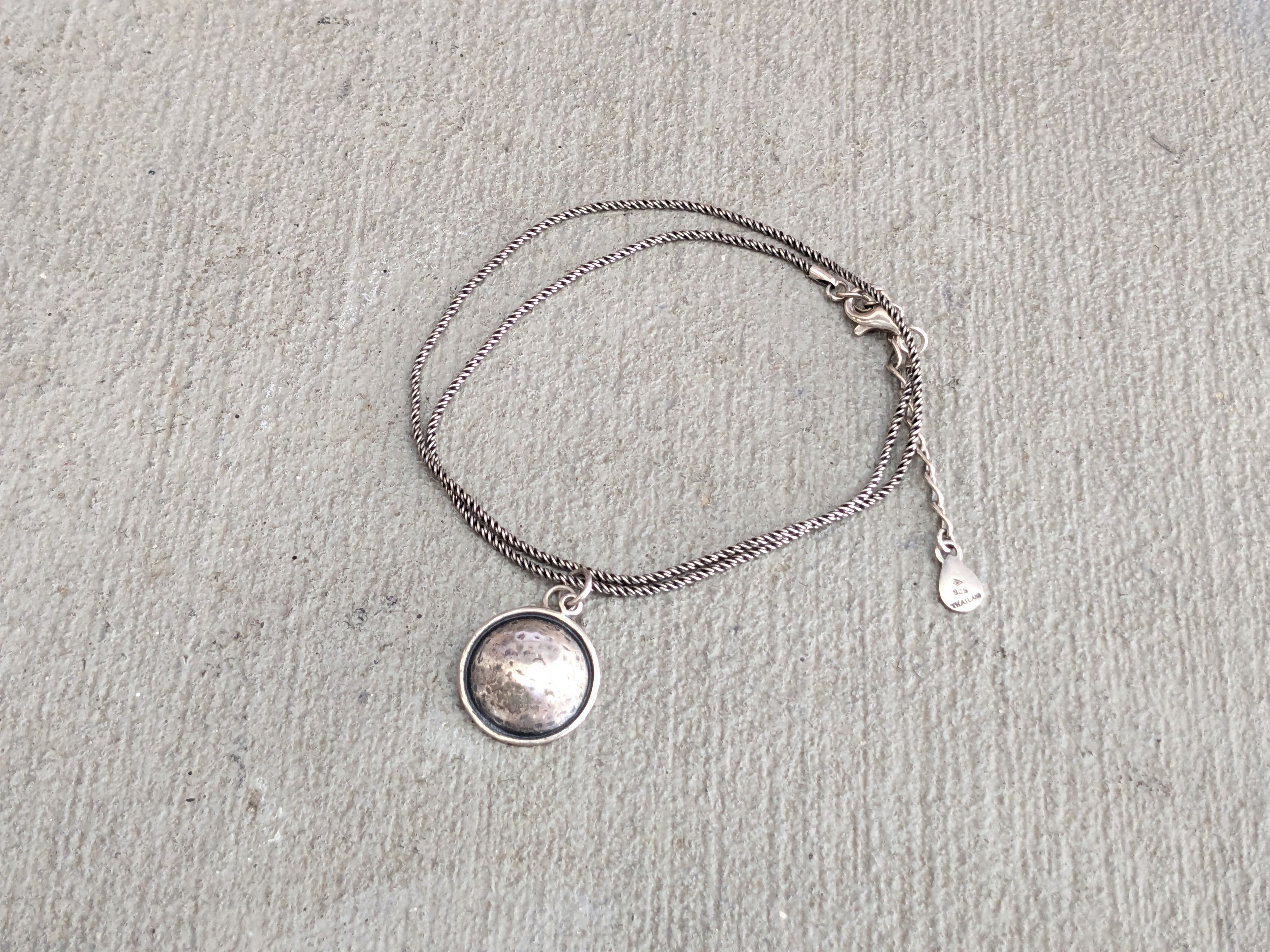 Jewelry Silpada Sterling Silver Necklace Faith Rope Twist 20" Size ONE SIZE - 1 Thumbnail