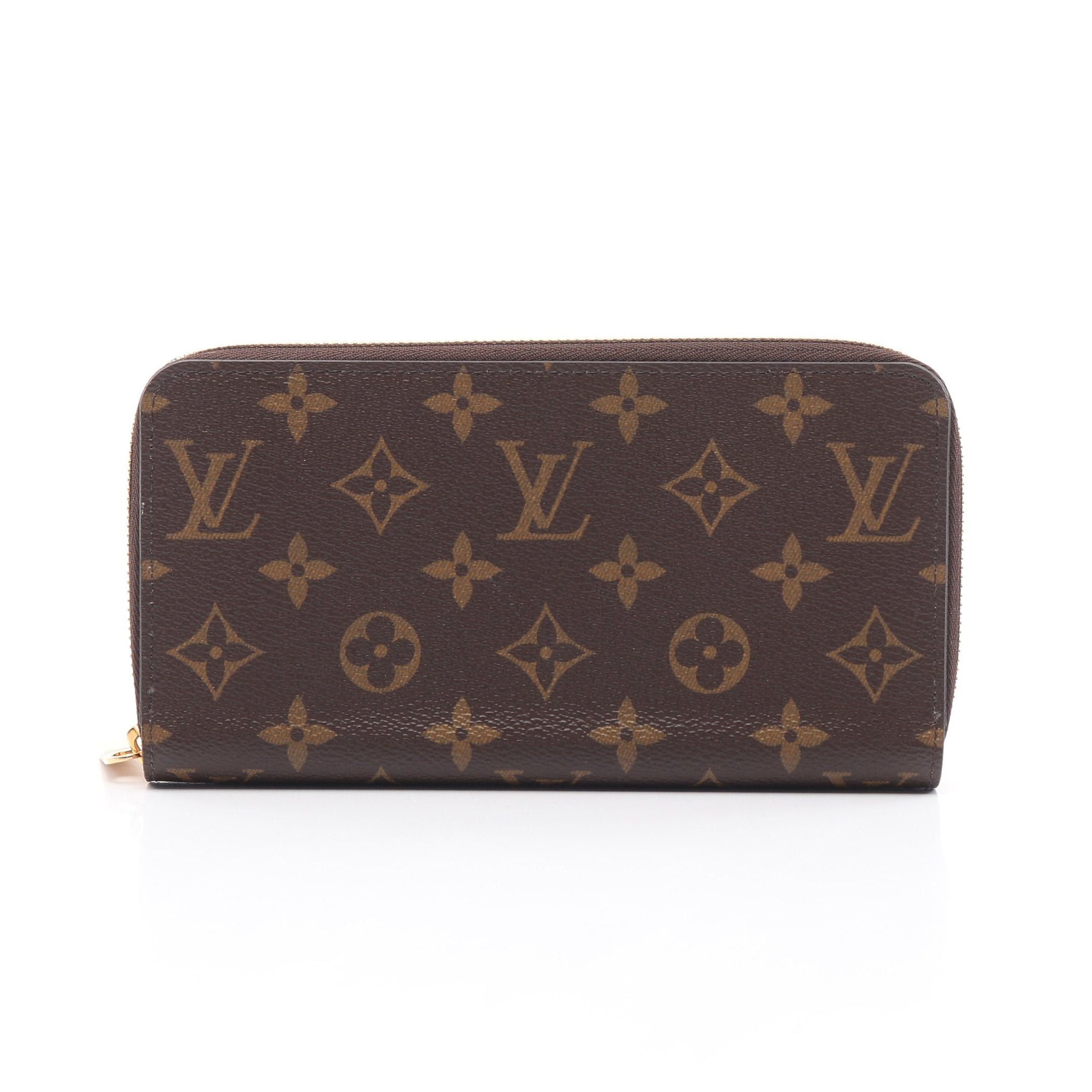 Louis Vuitton Louis Vuitton Zippy Wallet Monogram Rose Ballerine Round Zipper Long Leather Brown Pink Size ONE SIZE - 1 Thumbnail