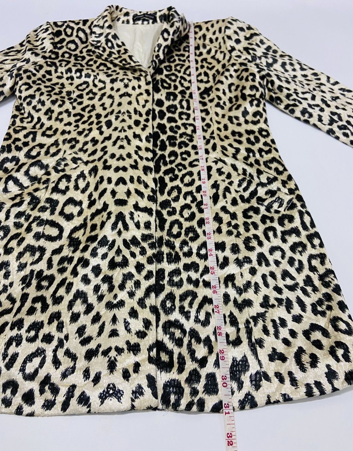 Japanese Brand MADAME NICOLE BY MITSUHIRO MATSUDA FAUX FUR TRENCH COAT Size ONE SIZE - 7 Thumbnail
