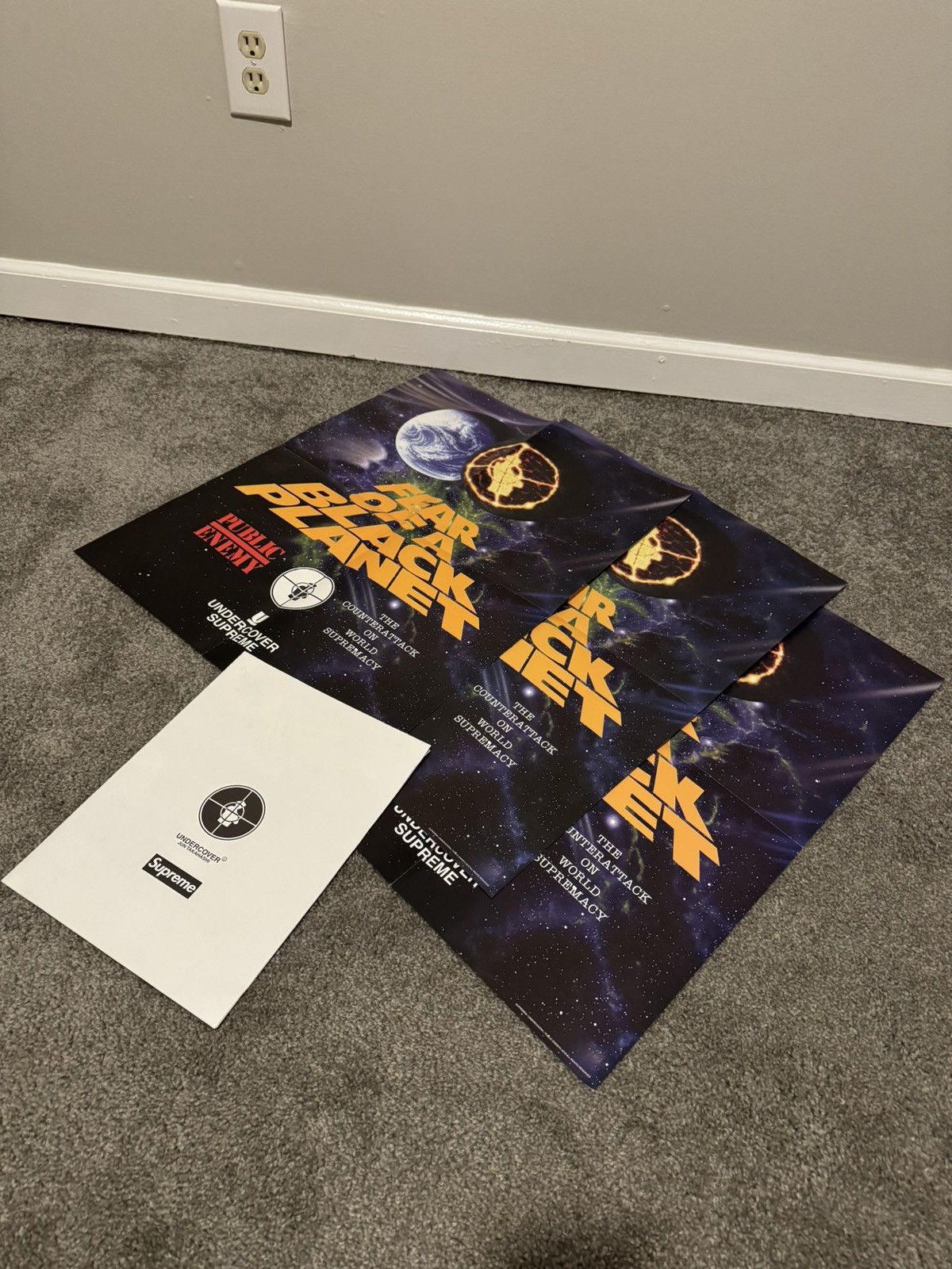 Jun Takahashi × Supreme × Undercover Supreme Undercover Fear of a Black Planet Poster Size ONE SIZE - 1 Thumbnail