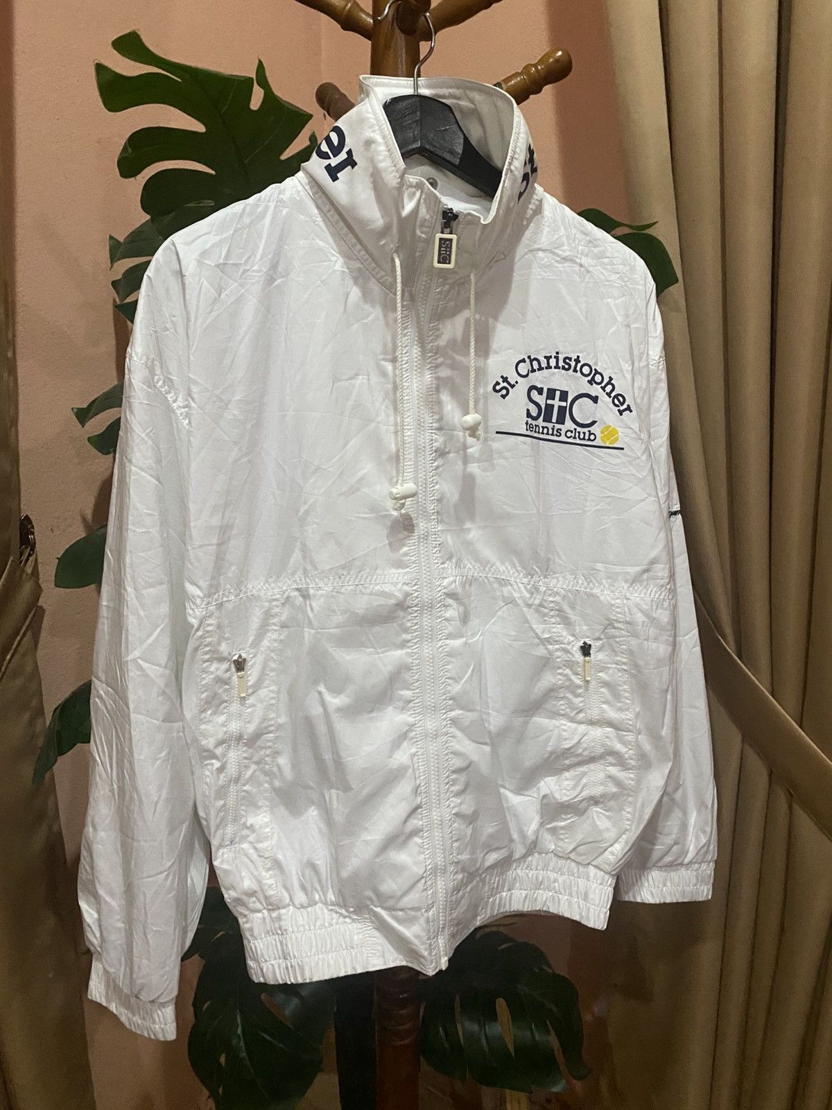 Vintage St. Christopher Tennis Club Windbreaker Jacket