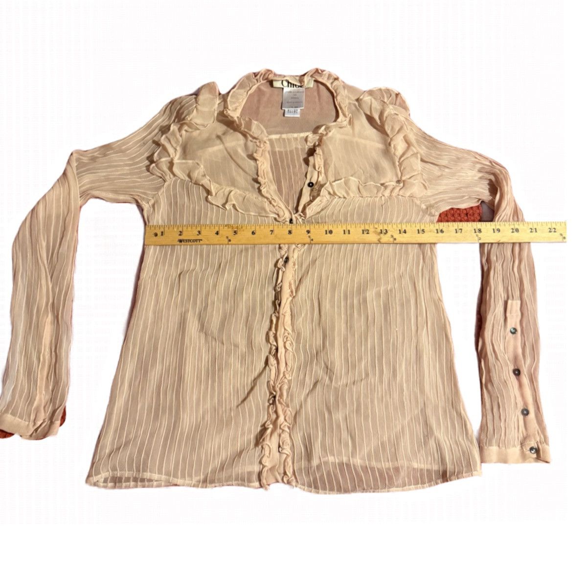 Chloe Chloé silk blouse Size XS / US 0-2 / IT 36-38 - 5 Thumbnail