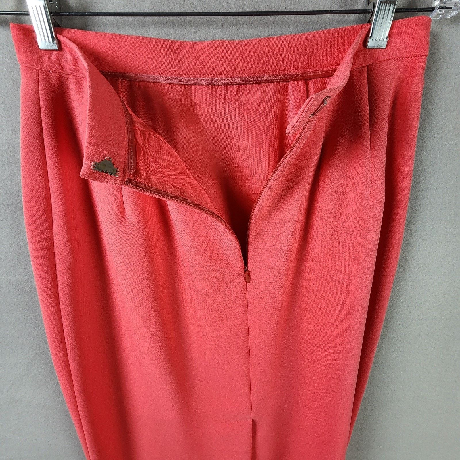 Other BICCI Florine Wachter Skirt Suit Women's 8 Polyester Coral Size M / US 6-8 / IT 42-44 - 13 Thumbnail