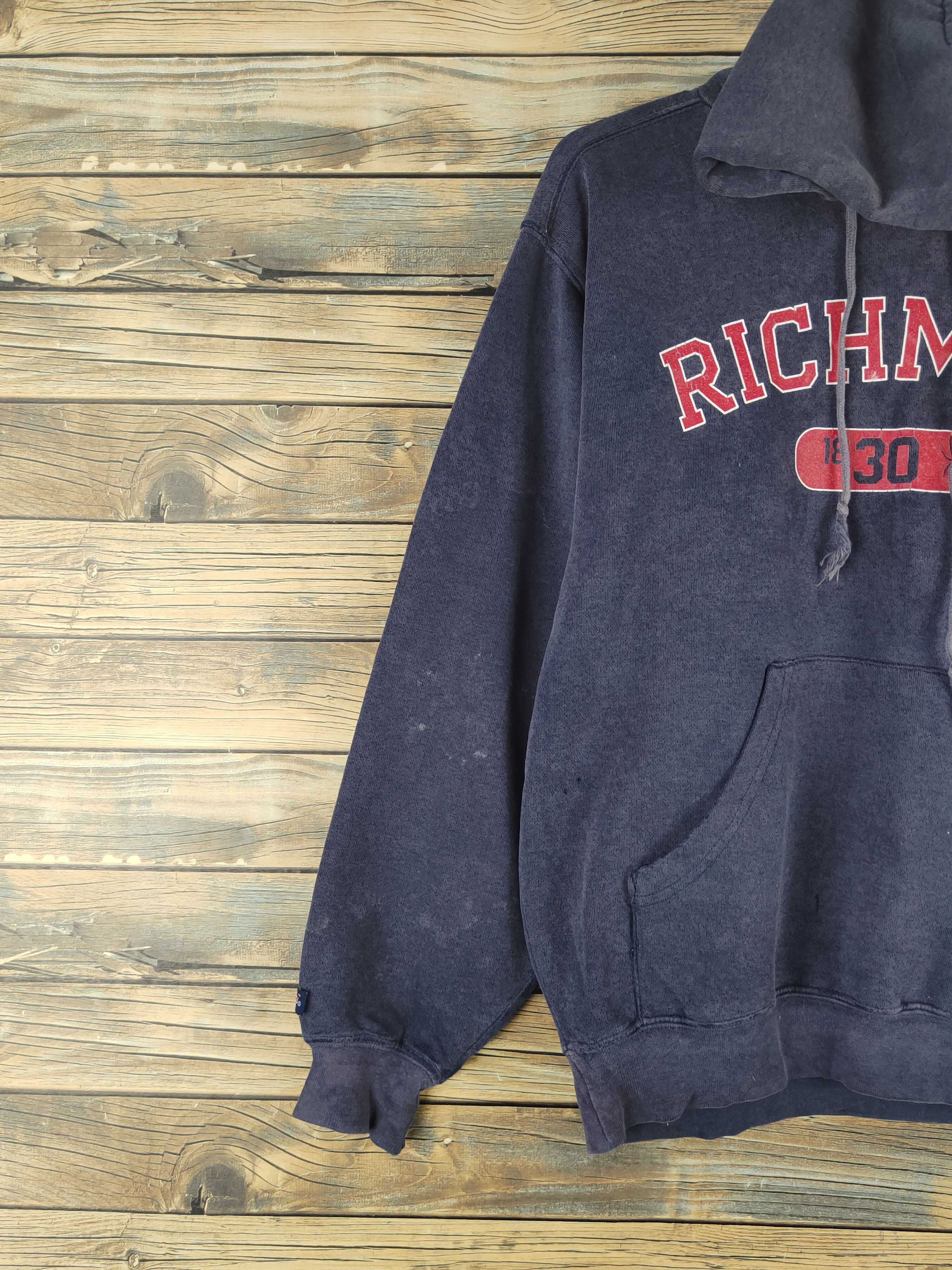 Jansport DL Jansport Navy Faded Hoodie Sweatshirts #1735 Size US S / EU 44-46 / 1 - 4 Thumbnail