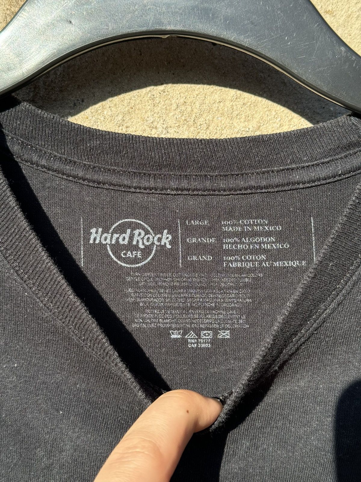 Hard Rock Cafe × Vintage Hard Rock Cafe Las Vegas tshirt Size US L / EU 52-54 / 3 - 6 Thumbnail