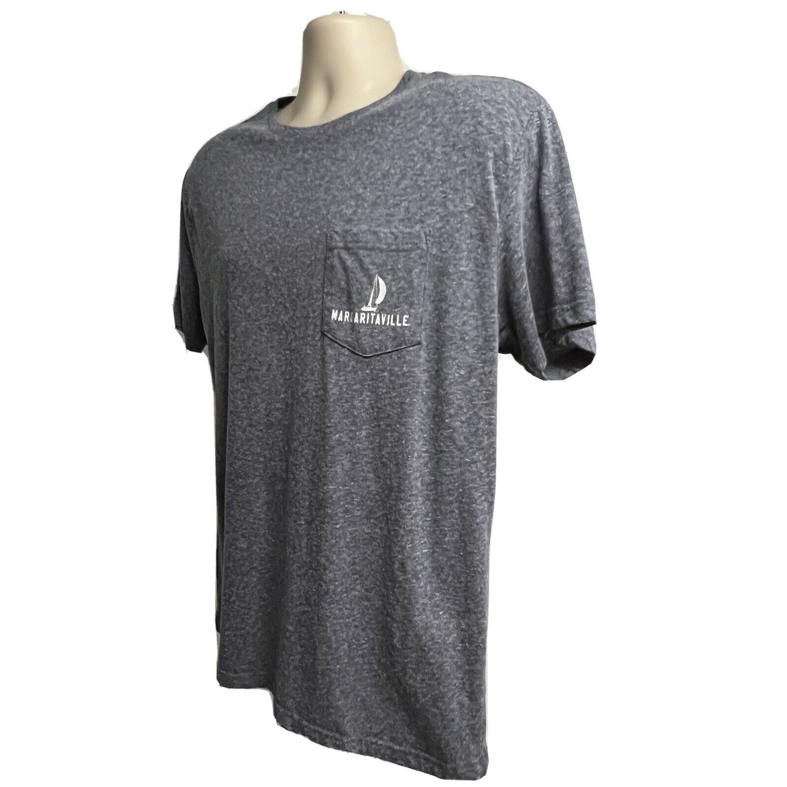 Other Jimmy Buffett Margaritaville Blue Double Graphic T-Shirt Med Size US M / EU 48-50 / 2 - 3 Thumbnail