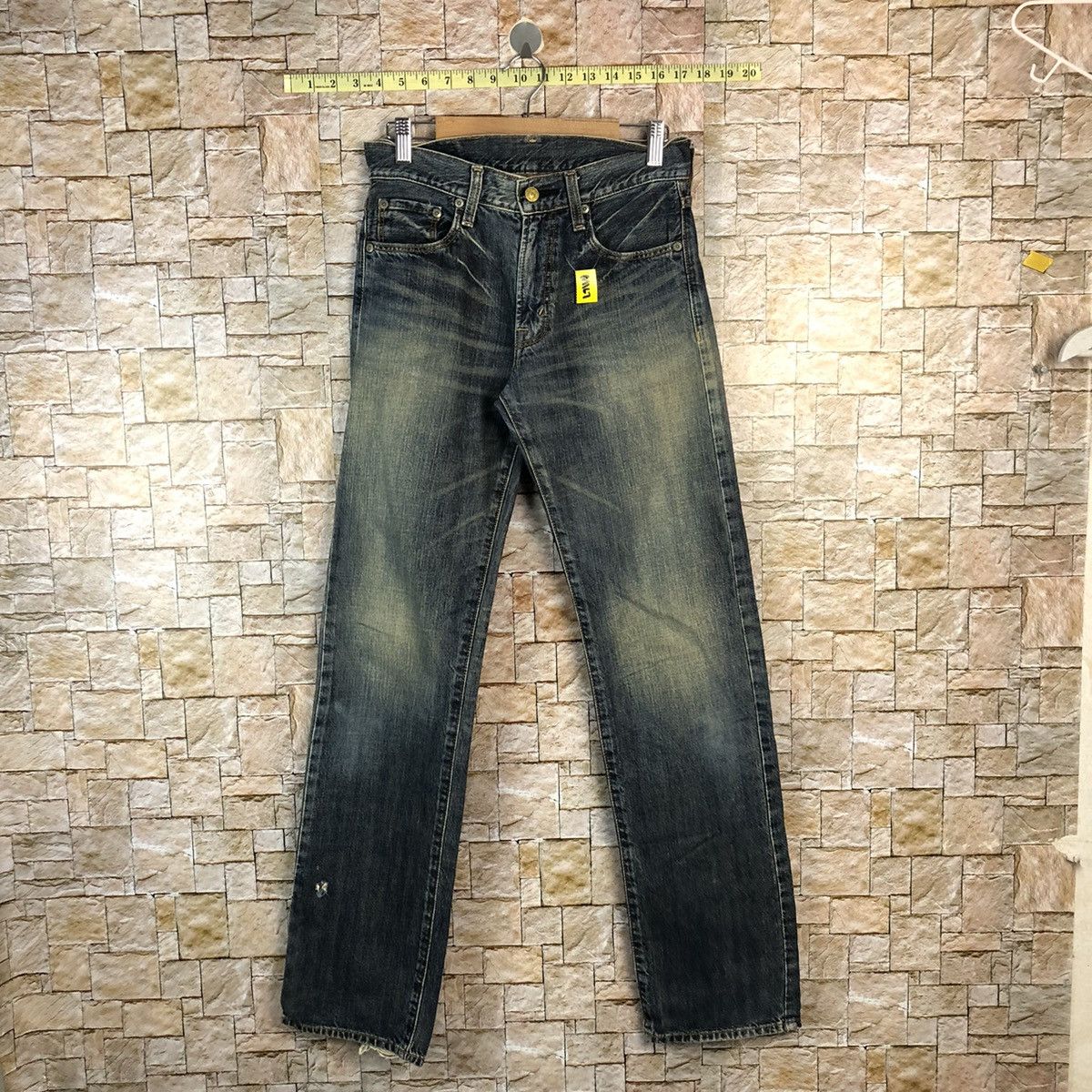 Japanese Brand BobSon vintage Blue Denim Pants #A1167 Size US 27 - 1 Thumbnail