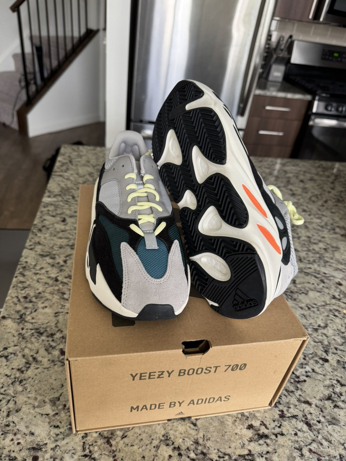 Adidas × Yeezy Adidas Yeezy Boost 700 “Wave Runner” Size US 9 / EU 42 - 8 Thumbnail