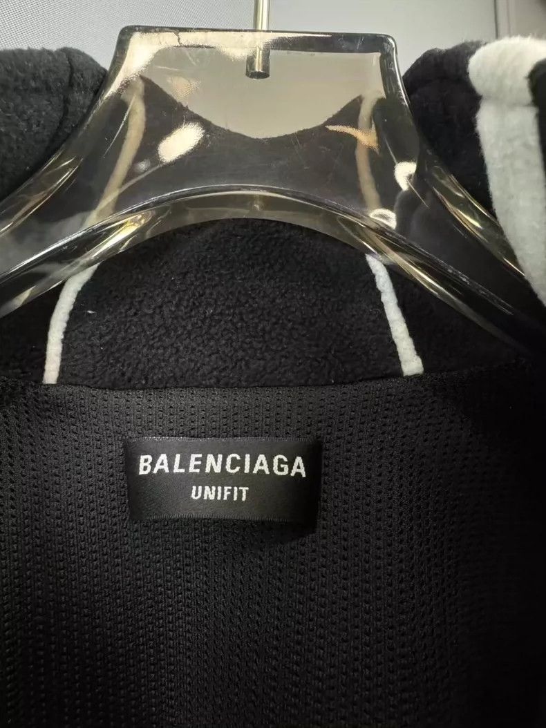Balenciaga Balenciaga Black and white double-hook embroidered striped Size US M / EU 48-50 / 2 - 4 Thumbnail
