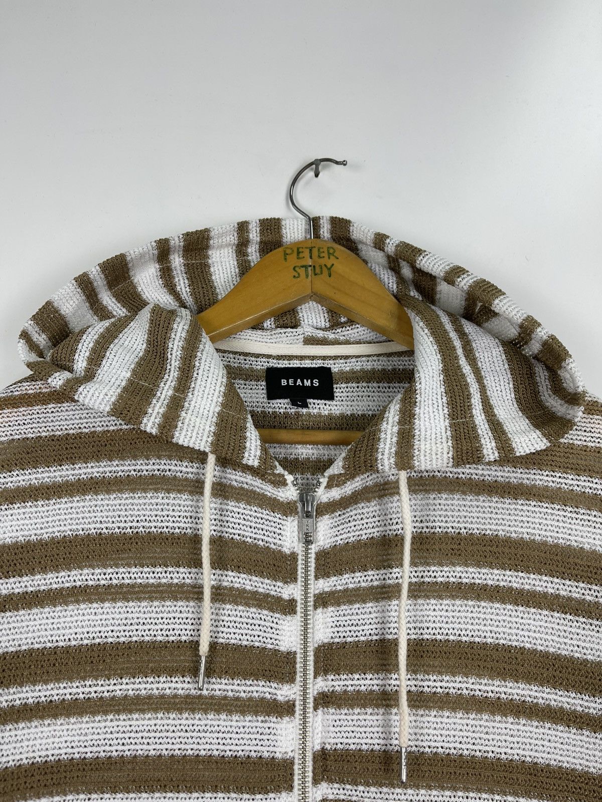 Beams Japan Beams Zipper Hoodies Size US L / EU 52-54 / 3 - 7 Thumbnail