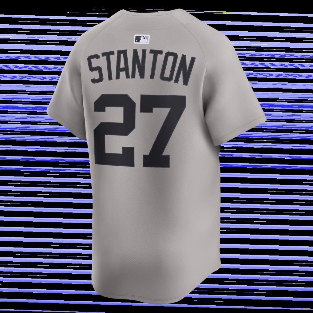 Nike New York Yankees MLB Road Limited Baseball Jersey 27 STANTON Size US L / EU 52-54 / 3 - 2 Thumbnail