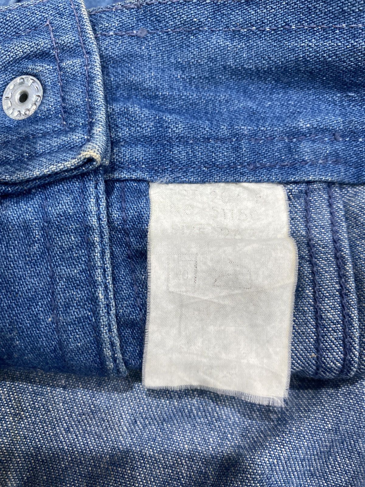 Vintage Vintage BLUE WAY Boys Denim Jacket Button Size US XXS / EU 40 - 22 Thumbnail