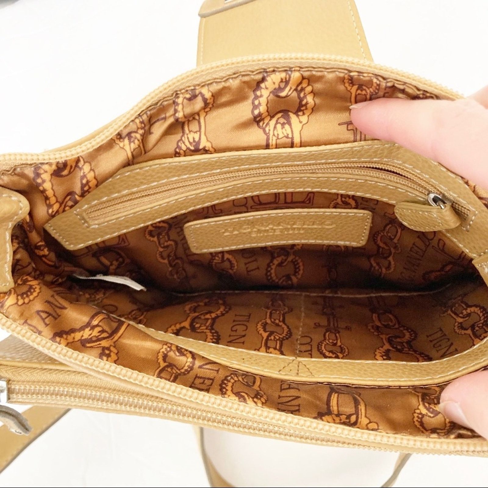 Other Tignanello Tan Leather Crossbody Bag Size ONE SIZE - 4 Thumbnail