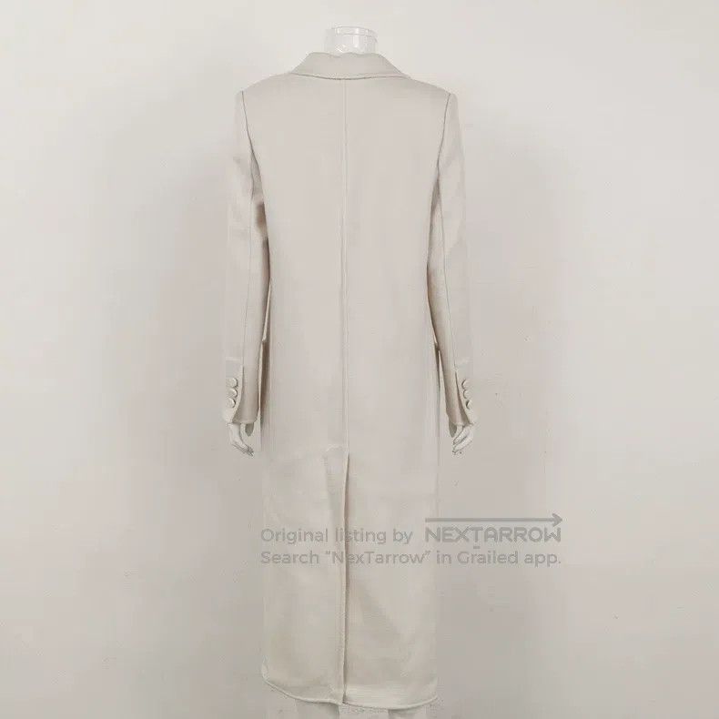 Fendi Fendi Wool and blended solid double-breasted lapel coat Size XXS / US 00 / IT 34 - 2 Thumbnail