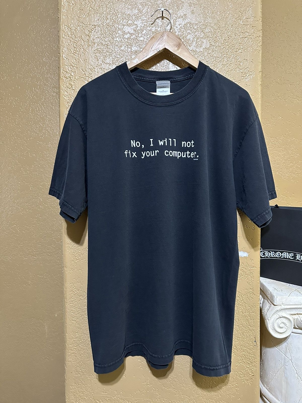 Vintage 📌 vintage “i will not fix your computer” tee large Size US L / EU 52-54 / 3 - 1 Thumbnail