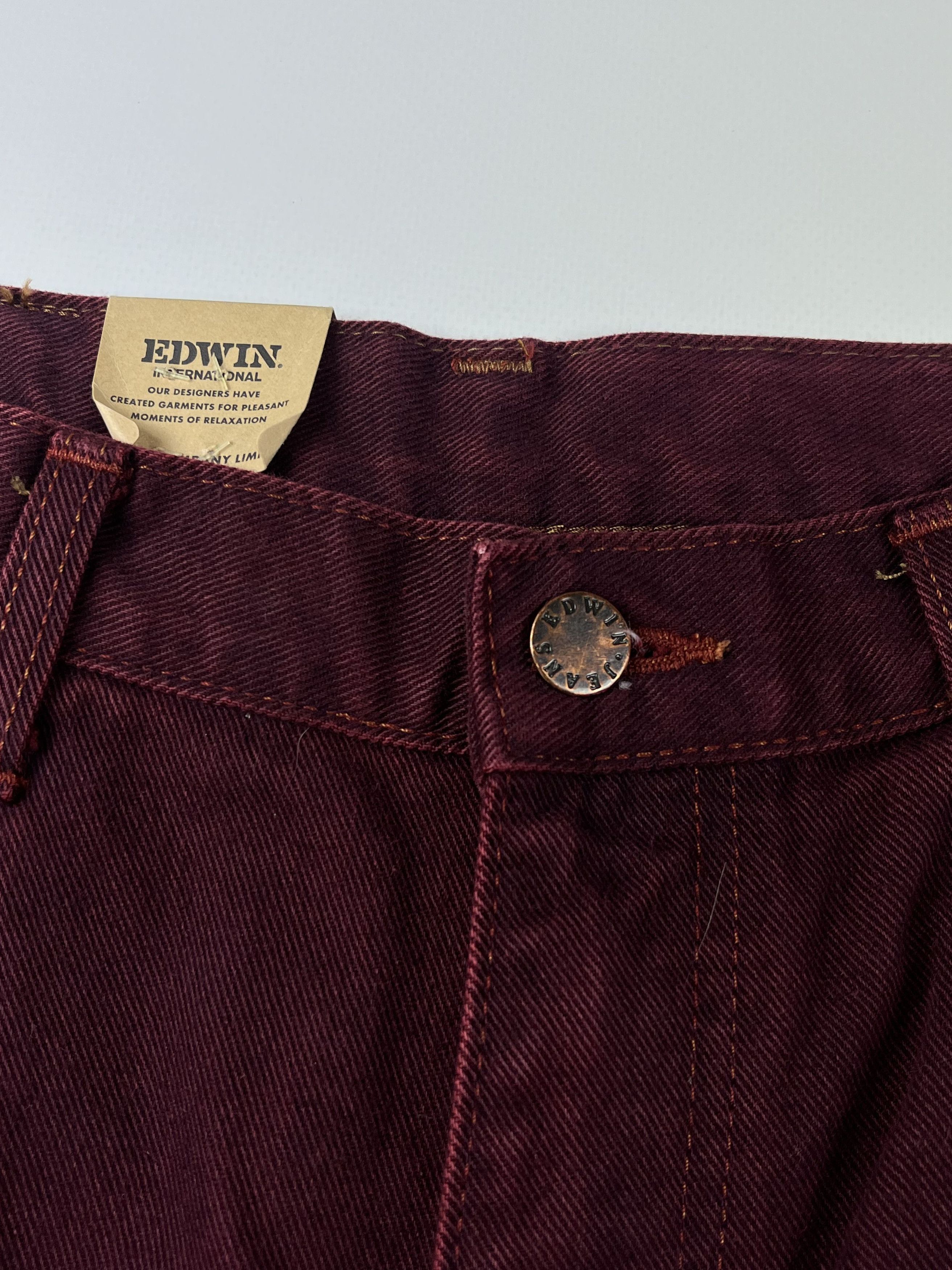 Edwin × Japanese Brand New Arrival! Rare Edwin Baggy Jeans Made in Japan Size US 34 / EU 50 - 4 Thumbnail