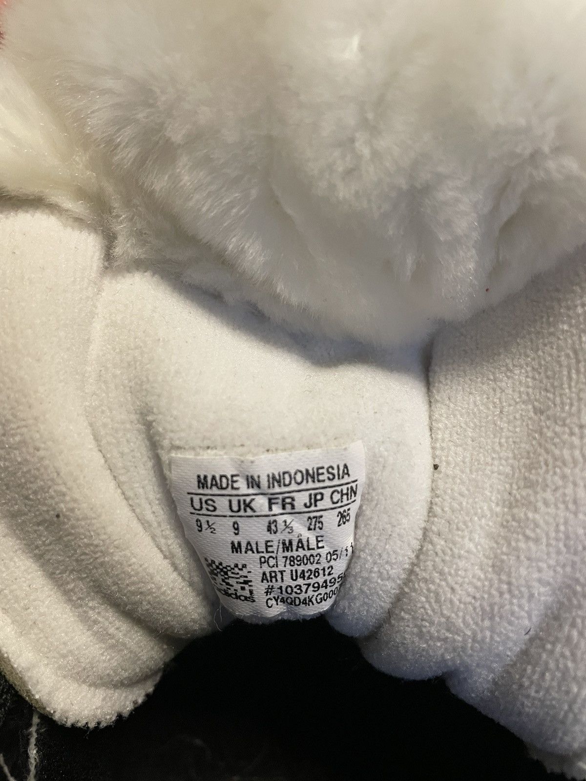 Jeremy Scott Jeremy Scott X Adidas Black Panda High Top Sneaker Size US 9.5 / EU 42-43 - 5 Thumbnail