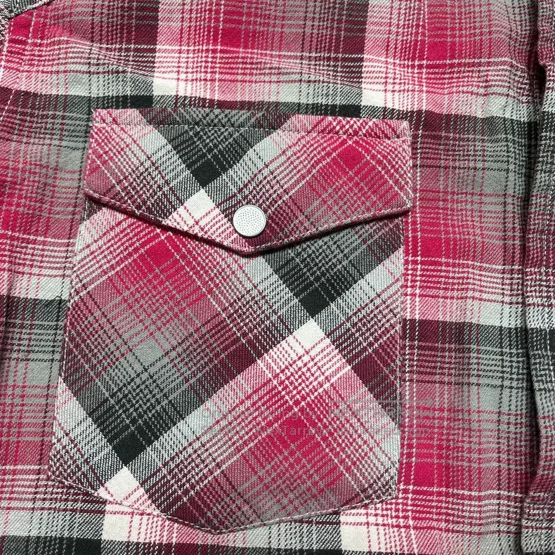 RRL Ralph Lauren RRL Ralph Lauren Western Plaid Shirt Size US M / EU 48-50 / 2 - 7 Thumbnail