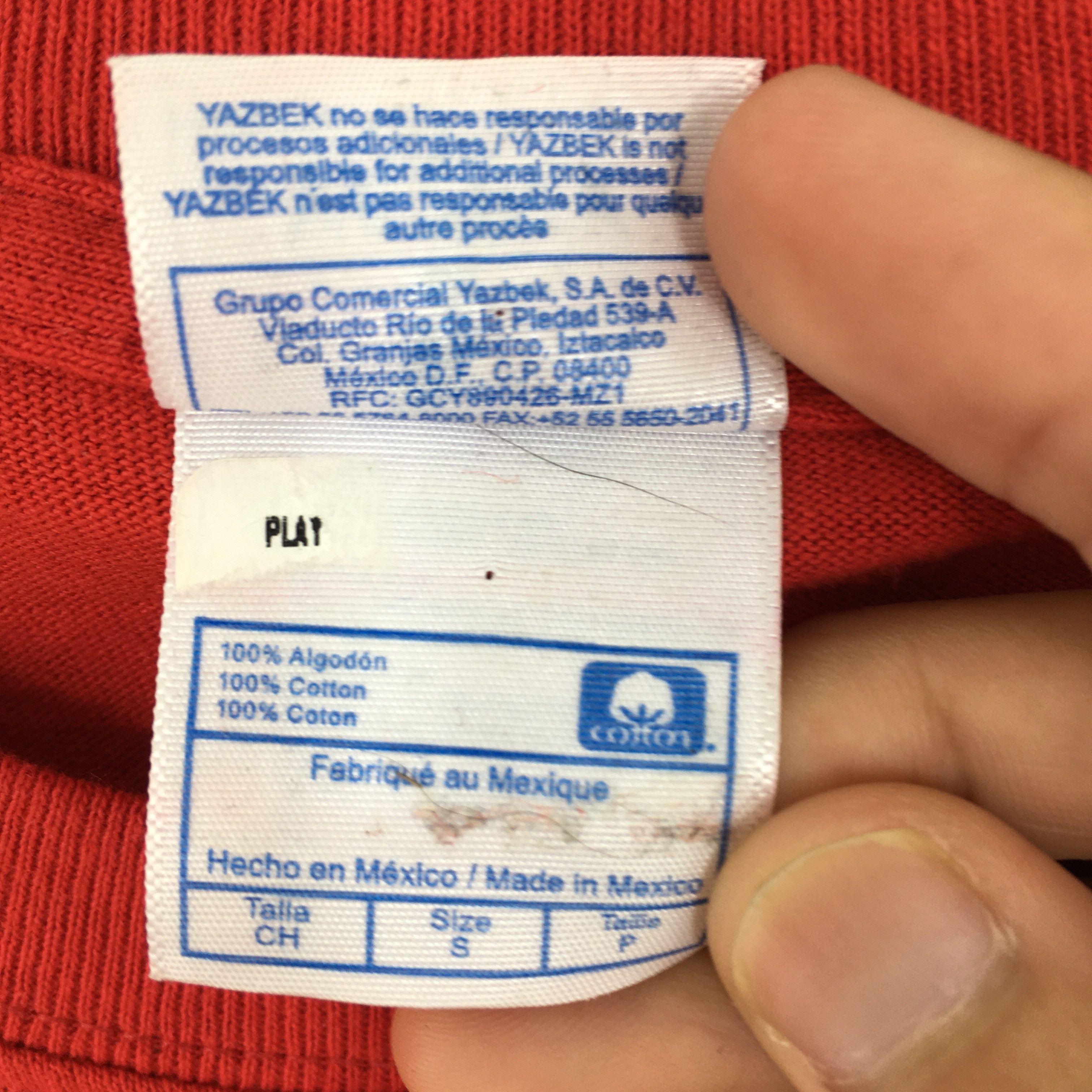 Vintage Vintage 90's Cancun Paradise Red T shirt Small Size US S / EU 44-46 / 1 - 6 Thumbnail