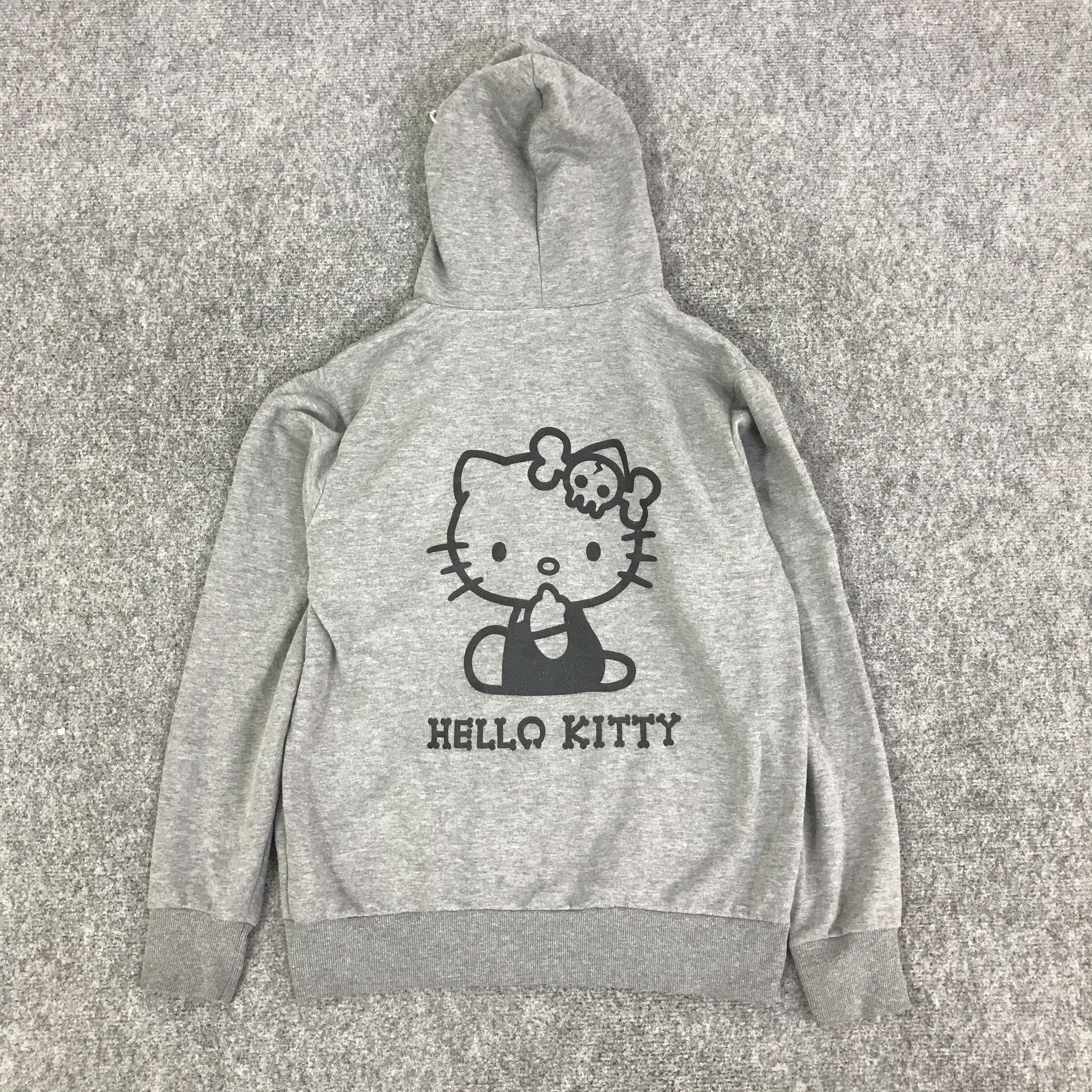 Japanese Brand HELLO KITTY JAPAN CARTOON HOODIE JACKET K81B7 Size US L / EU 52-54 / 3 - 1 Thumbnail