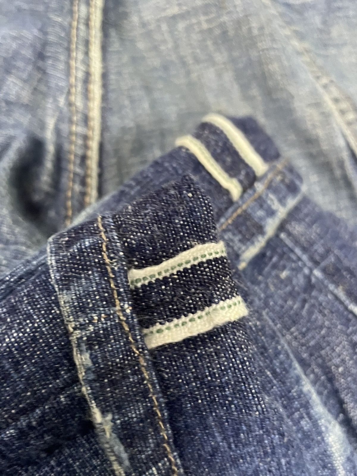 Sugar Cane Vintage Sugarcane Okinawa Selvedge Distresed Denim Size US 32 / EU 48 - 15 Thumbnail