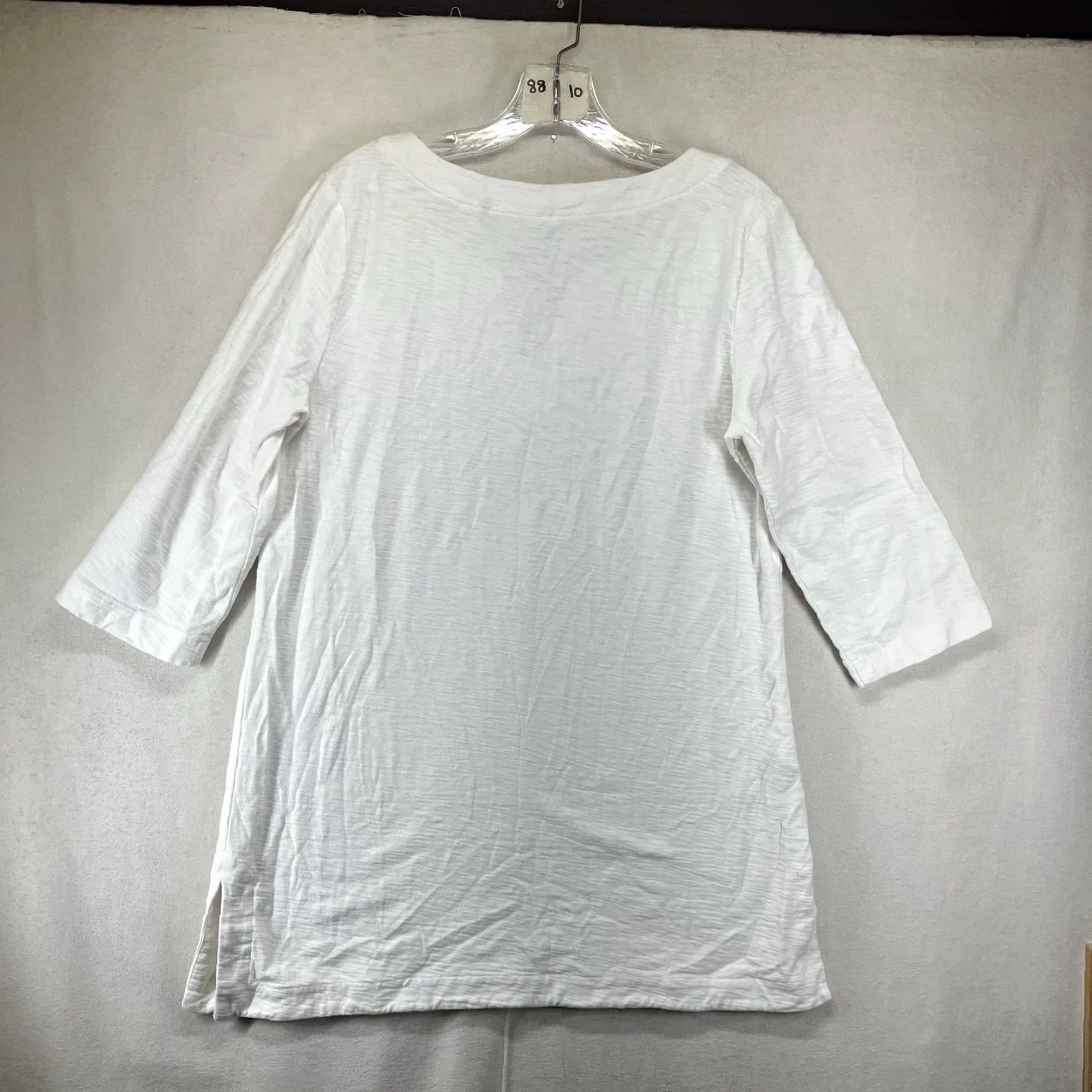 Tommy Bahama Tommy Bahama Women's Cover Up Dress Knit Cotton All Seasons V-Neck Medium White Casual Women's Size M / US 6-8 / IT 42-44 - 2 Thumbnail