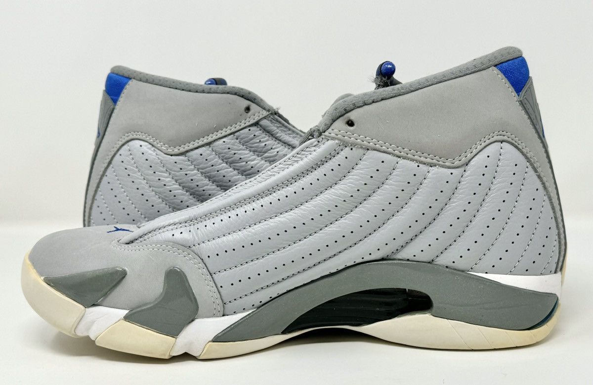 Jordan Brand × Nike Nike Air Jordan XIV 14 Wolf Grey 2014 Retro size 9 Size US 9 / EU 42 - 7 Thumbnail