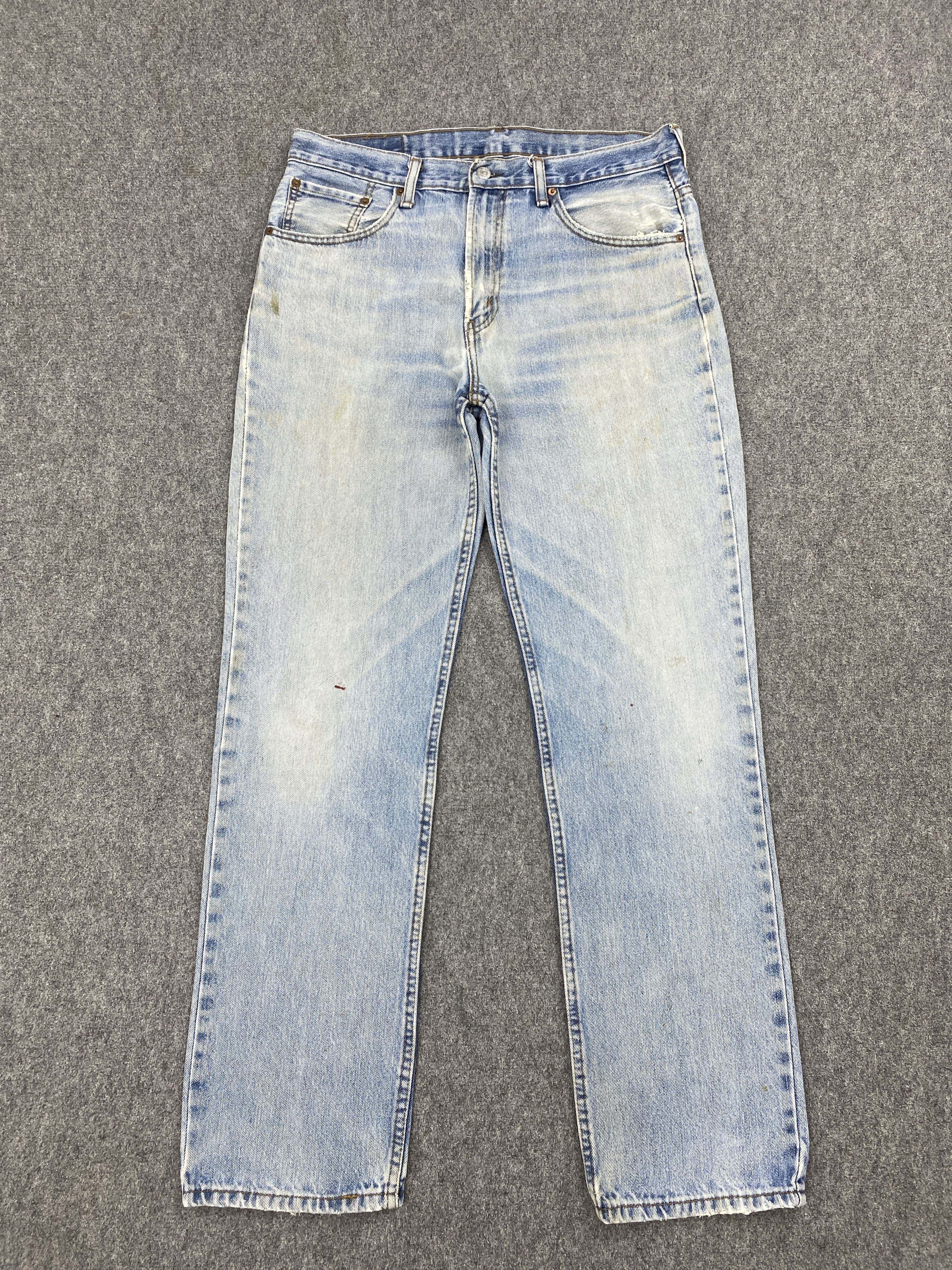 Vintage Levis 516 Light Washed Jeans