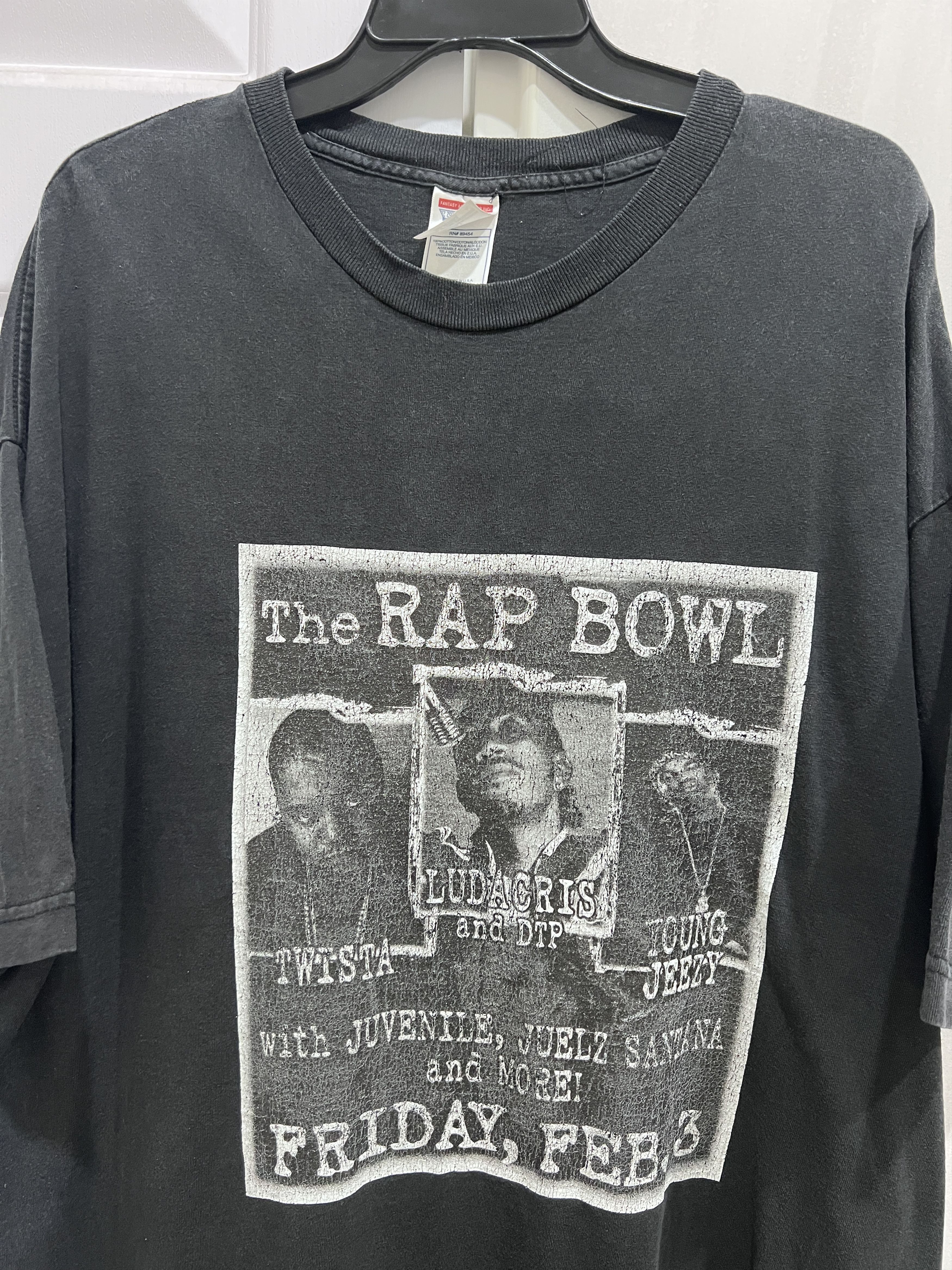 Vintage Y2K Rap Bowl Ludacris Twista Jeezy Juvenile Juelz Santana Size US XXL / EU 58 / 5 - 1 Thumbnail