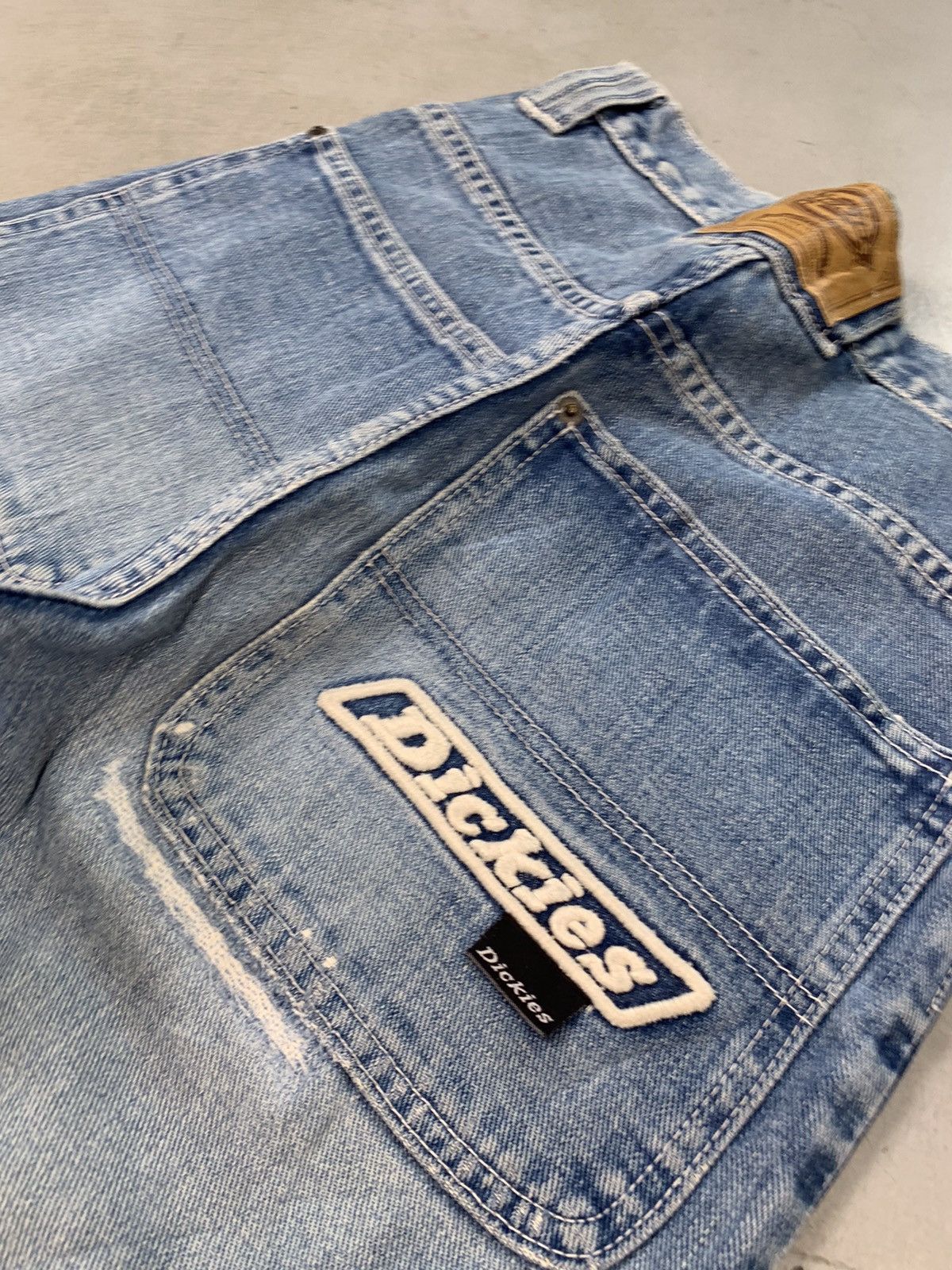 Carhartt Rare vintage dickies big daddy baggy fit denim pant Size US 26 / EU 42 - 4 Thumbnail
