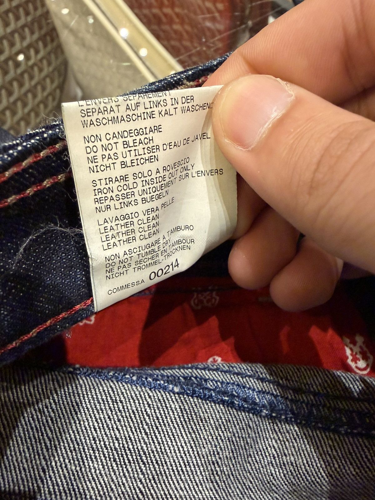 Marithe + Francois Girbaud Marithe Francois Girbaud M Patch Denim Jeans Size 26" / US 2 / IT 38 - 6 Thumbnail