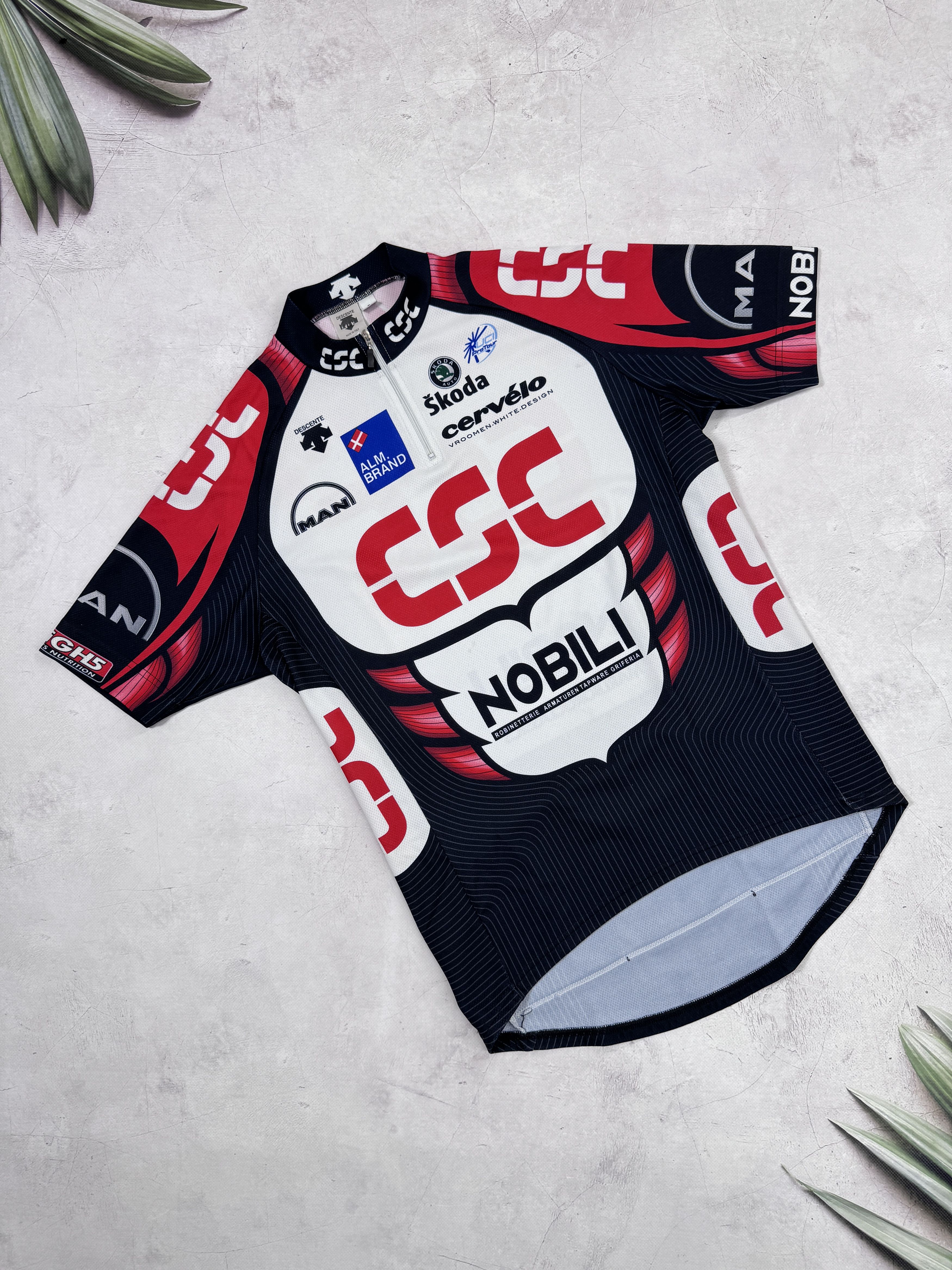 Sports Specialties Descente Team CSC Skoda Man Nobili Cycling Jersey Size US M / EU 48-50 / 2 - 1 Thumbnail