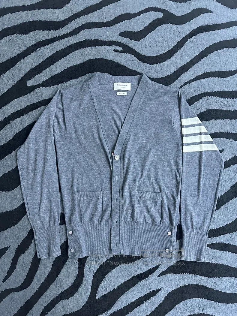 Thom Browne Thom Browne a cardigan sweater Size US XS / EU 42 / 0 - 1 Thumbnail