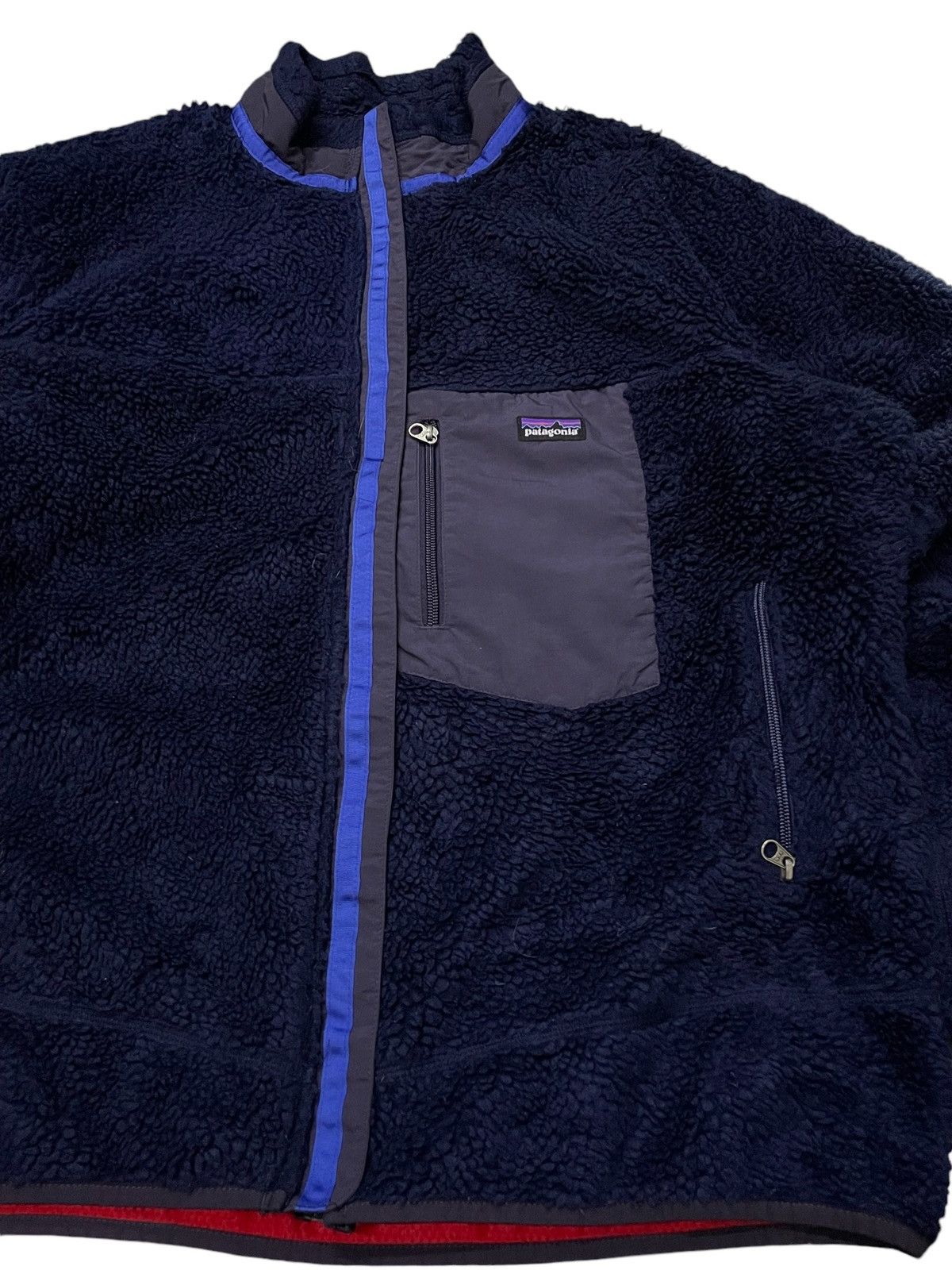 Patagonia × Vintage 2000s Patagonia Deep Pile Fleece Jacket Size US XL / EU 56 / 4 - 5 Thumbnail