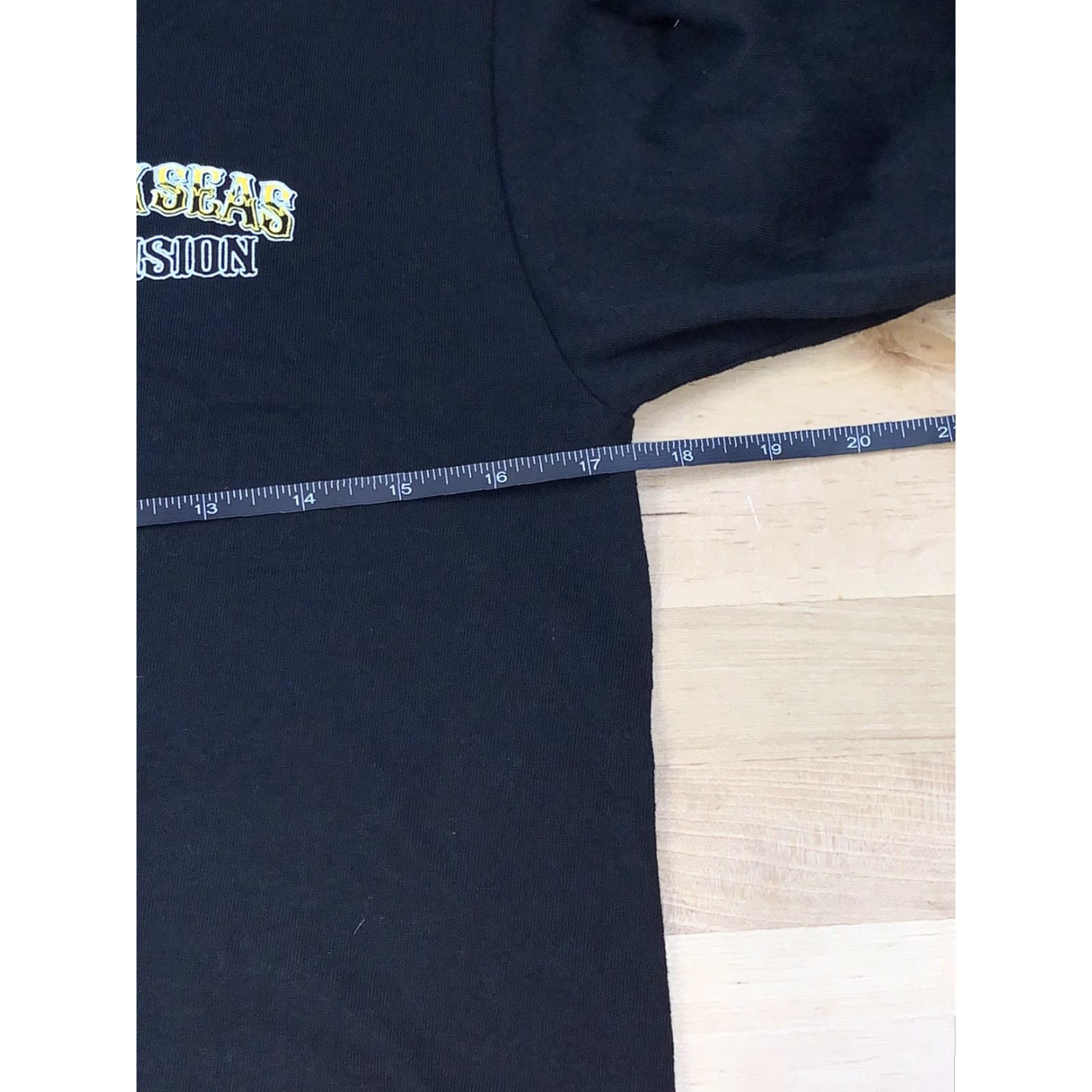 Vintage Dark Seas T-Shirt Long Sleeve Black S Men 90s Eagle Shield Division Coast To Coast #4513 Size US S / EU 44-46 / 1 - 6 Thumbnail