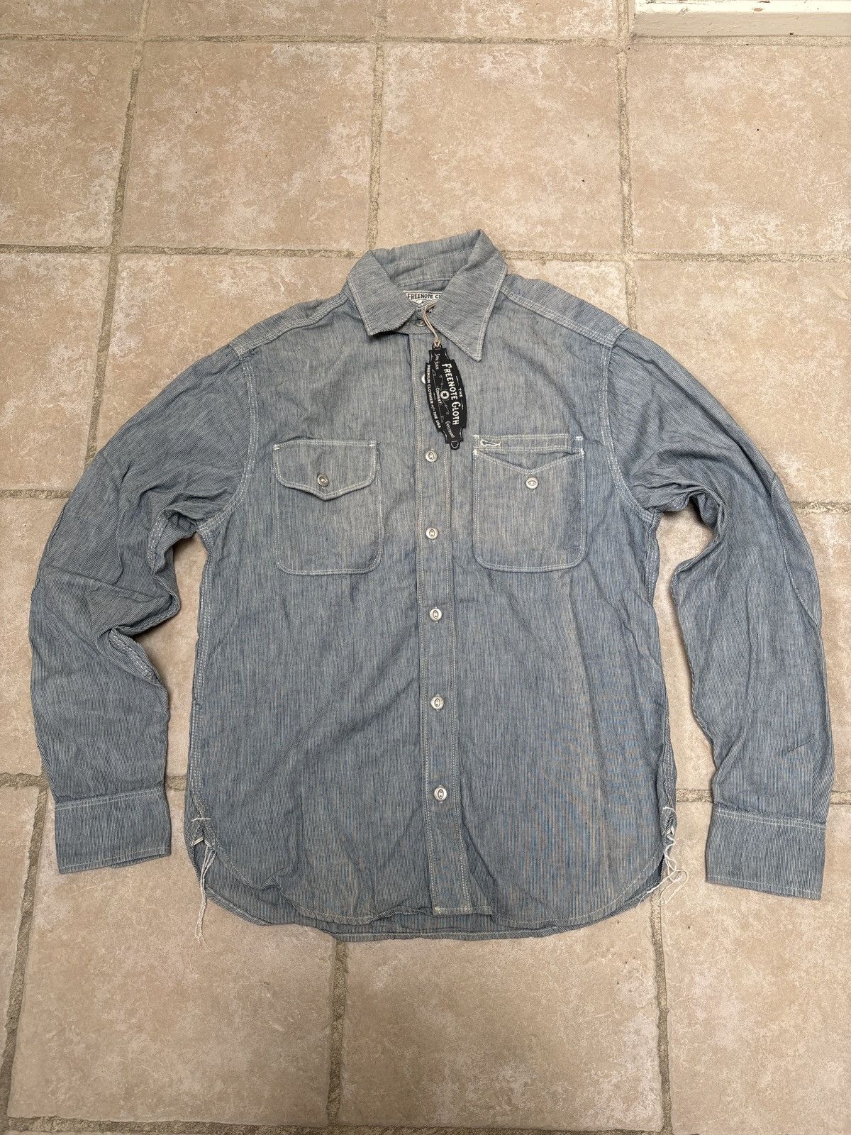 Freenote Cloth Freenote Cloth lambert striped shirt Size US S / EU 44-46 / 1 - 1 Thumbnail