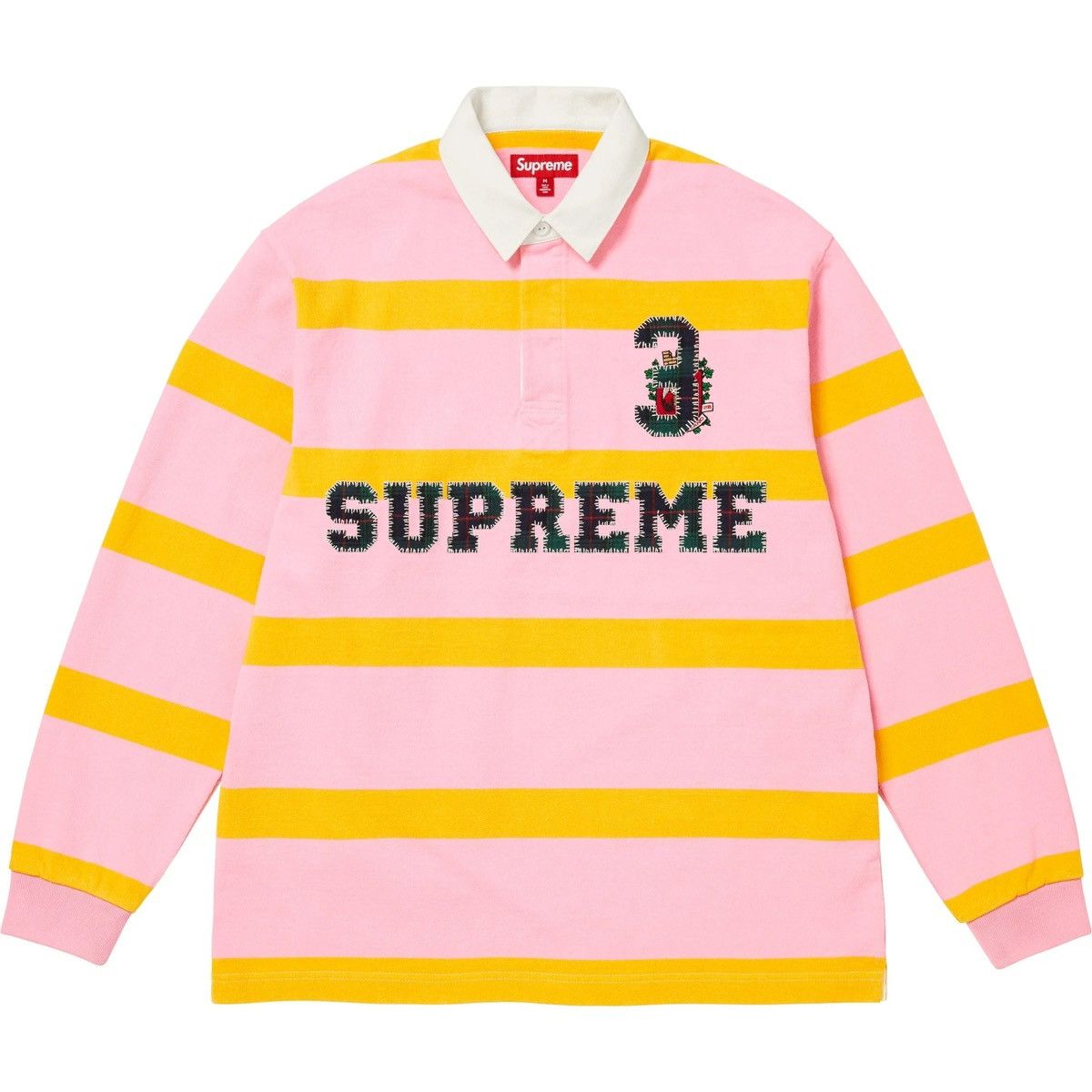 ウェア Supreme rose rugby shirt Supreme Rose Rugby (FW23) - $158