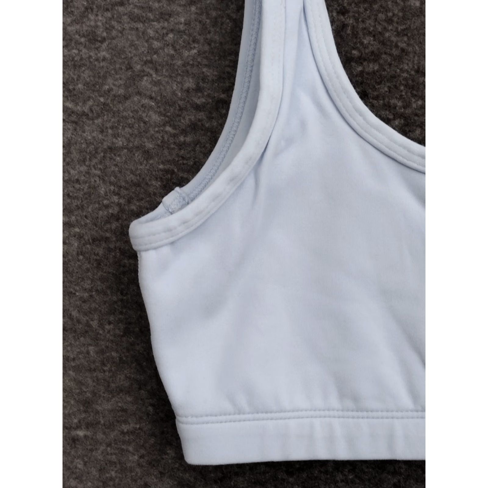 Vintage TnAction Women's Mini Sports Bra Sky Blue S Sport Bra Womens Size S Size ONE SIZE - 7 Thumbnail