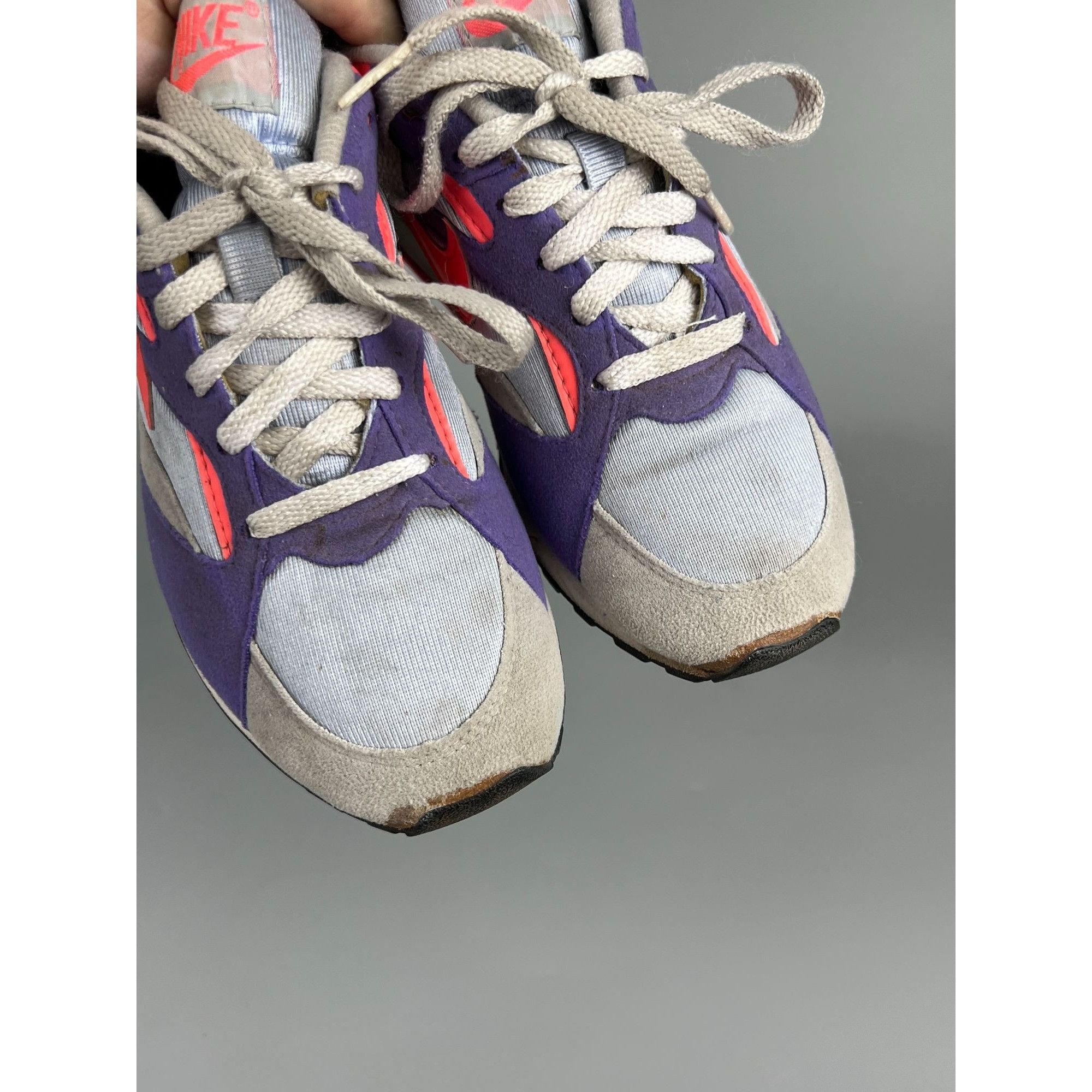 Nike 1991 Vintage Nike Waffle Racer Faux Suede Sneakers (Y0865) Size US 8.5 / IT 38.5 - 3 Thumbnail