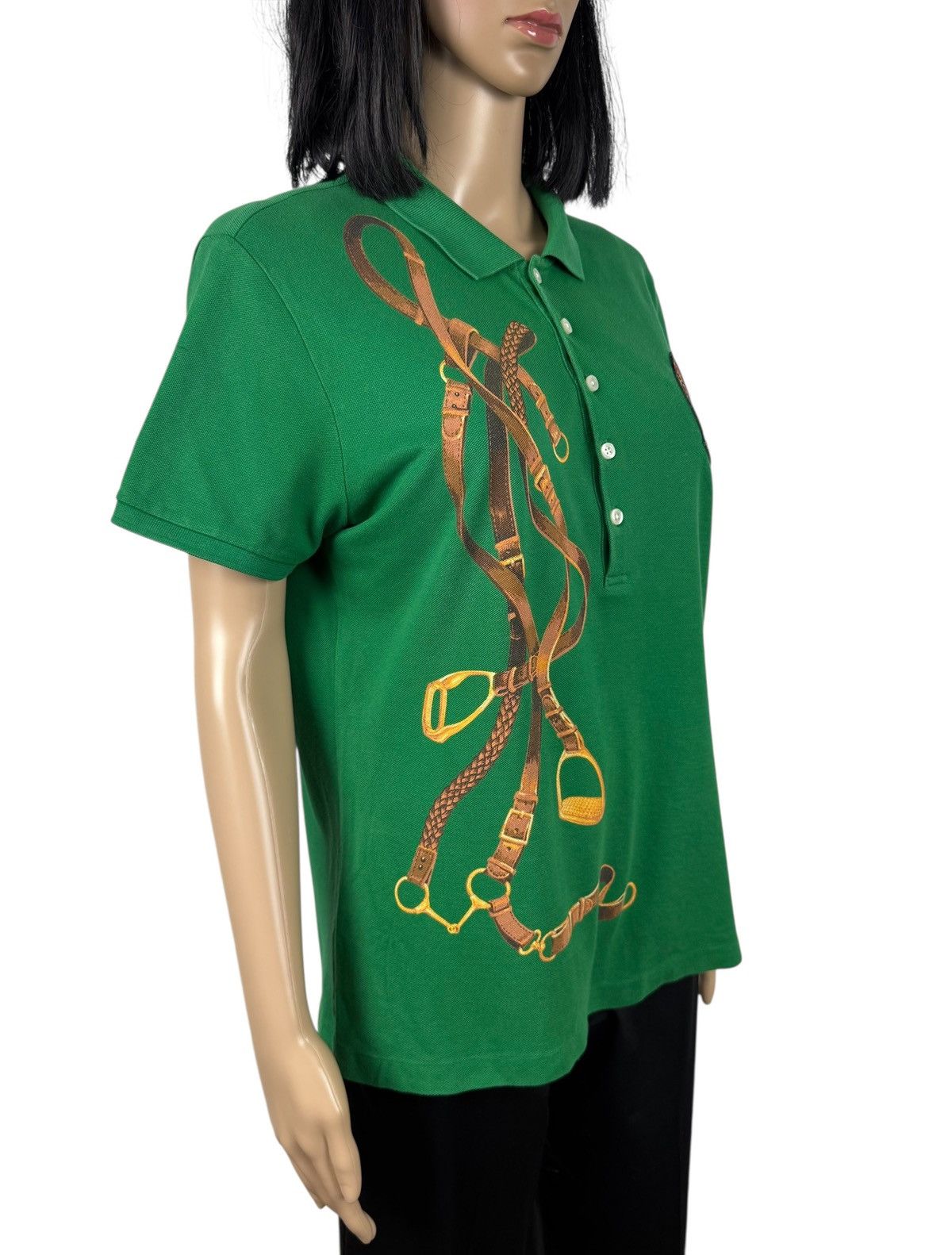 Ralph Lauren Ralph Lauren Polo Club Printed Polo Tee Cotton size XL Size XL / US 12-14 / IT 48-50 - 3 Thumbnail